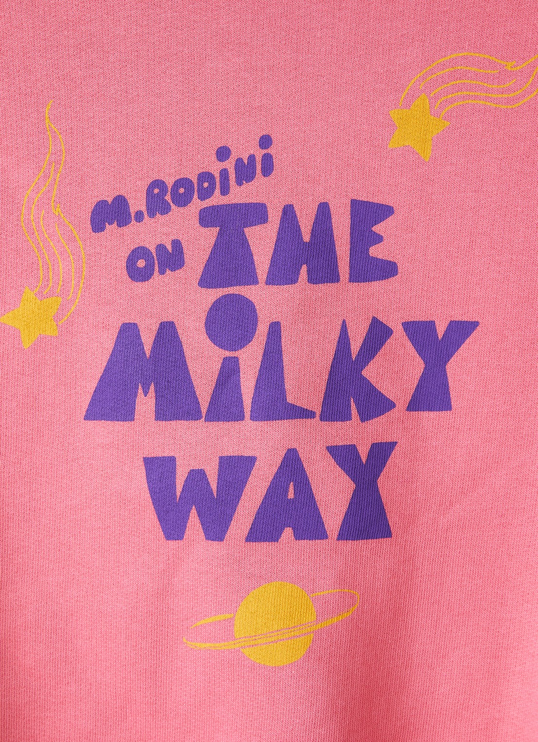 Mini Rodini Sweater met print - detail roze