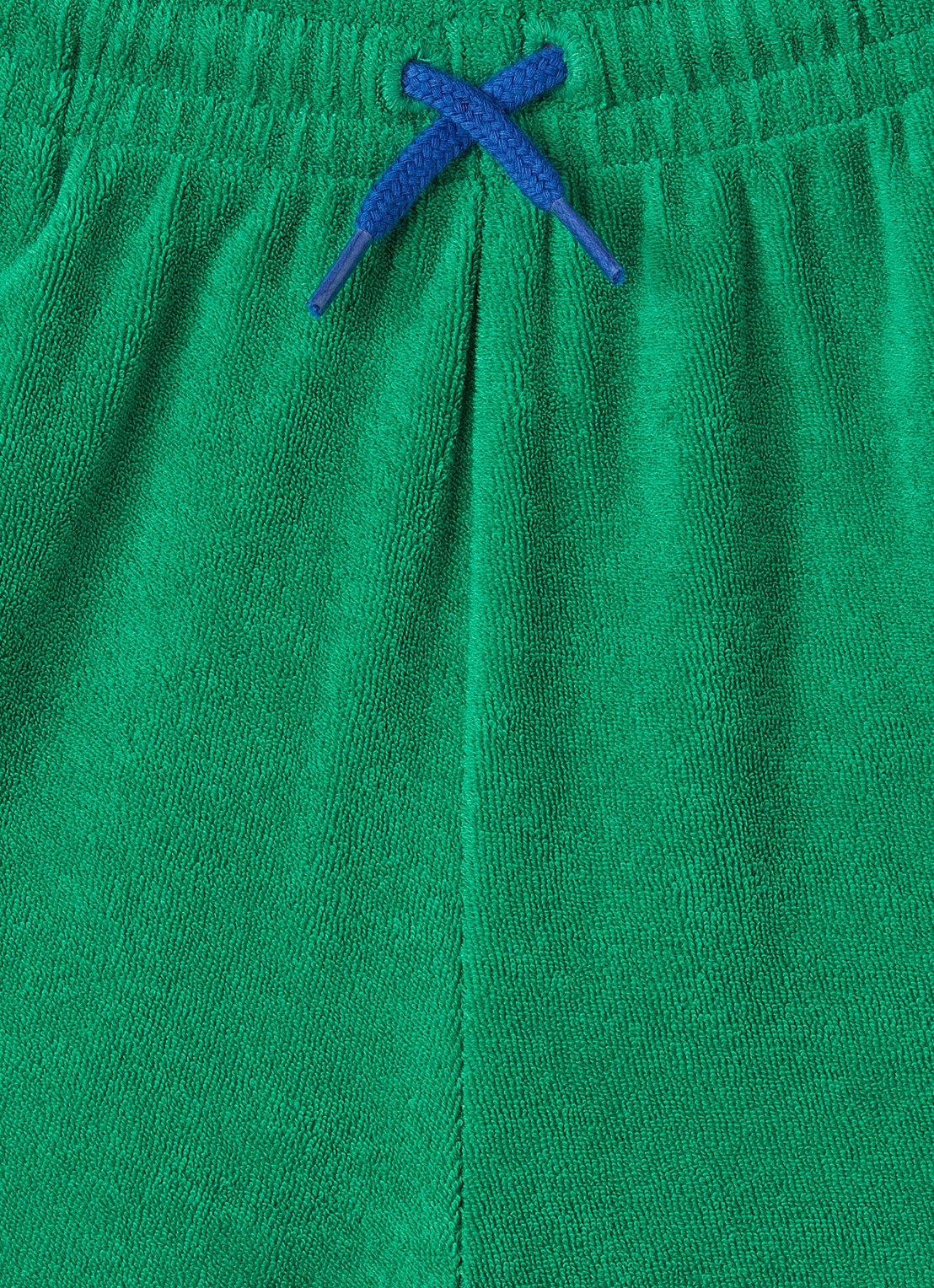 Mini Rodini Table Tennis loose fit korte broek van badstof - detail 3 groen