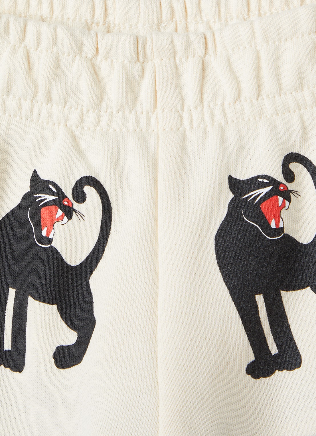 Mini Rodini Tapered fit joggingbroek met print - detail 4 donkerblauw