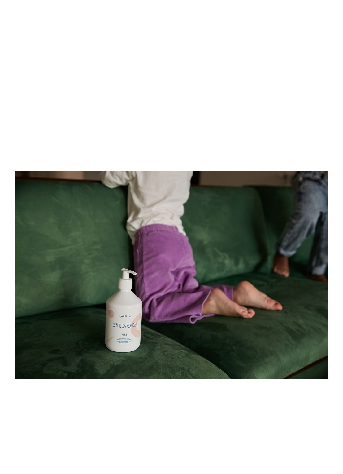 Minois Paris Baby body lotion 500 ml - detail 2 wit
