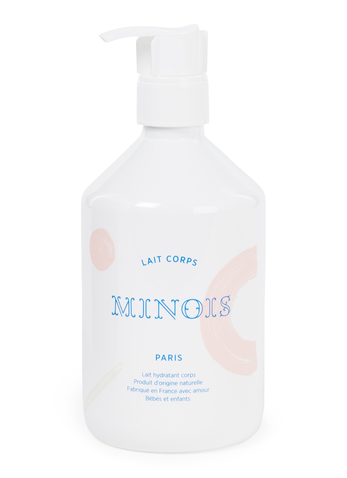 Minois Paris Baby body lotion 500 ml - voorkant 4 wit