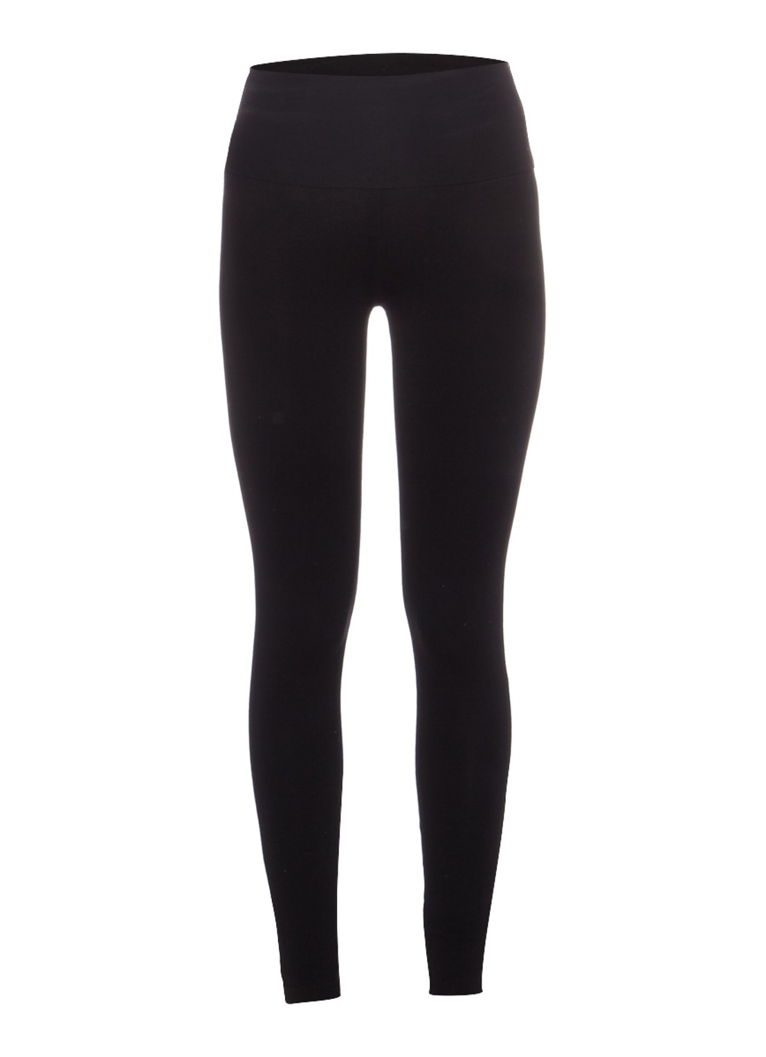 Mint Velvet Legging van katoenblend - voorkant 2 zwart