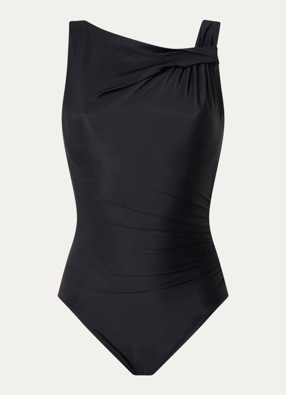 Miraclesuit Avra corrigerend badpak met beugel - voorkant zwart