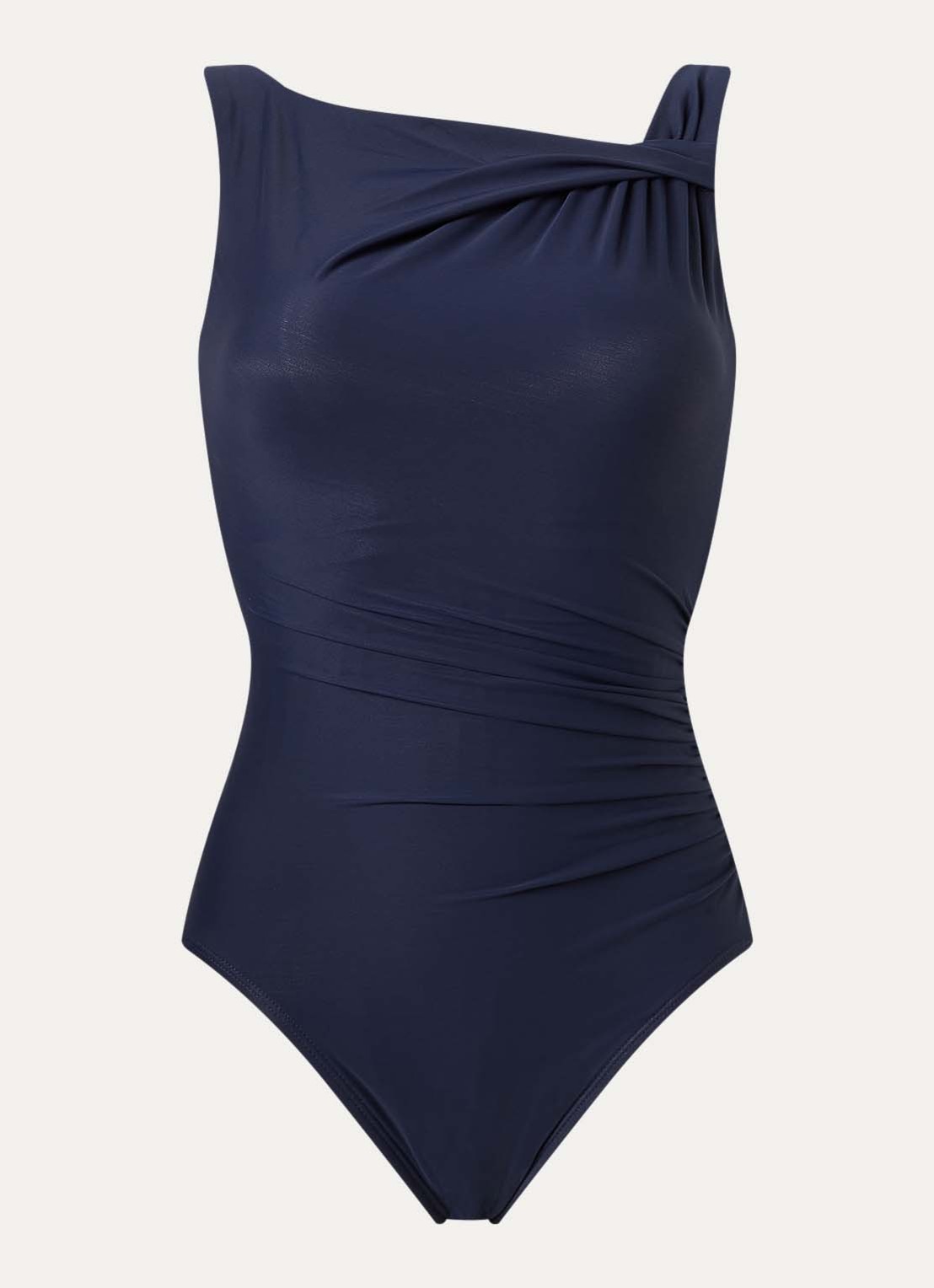 Miraclesuit Avra corrigerend badpak met beugel - voorkant donkerblauw