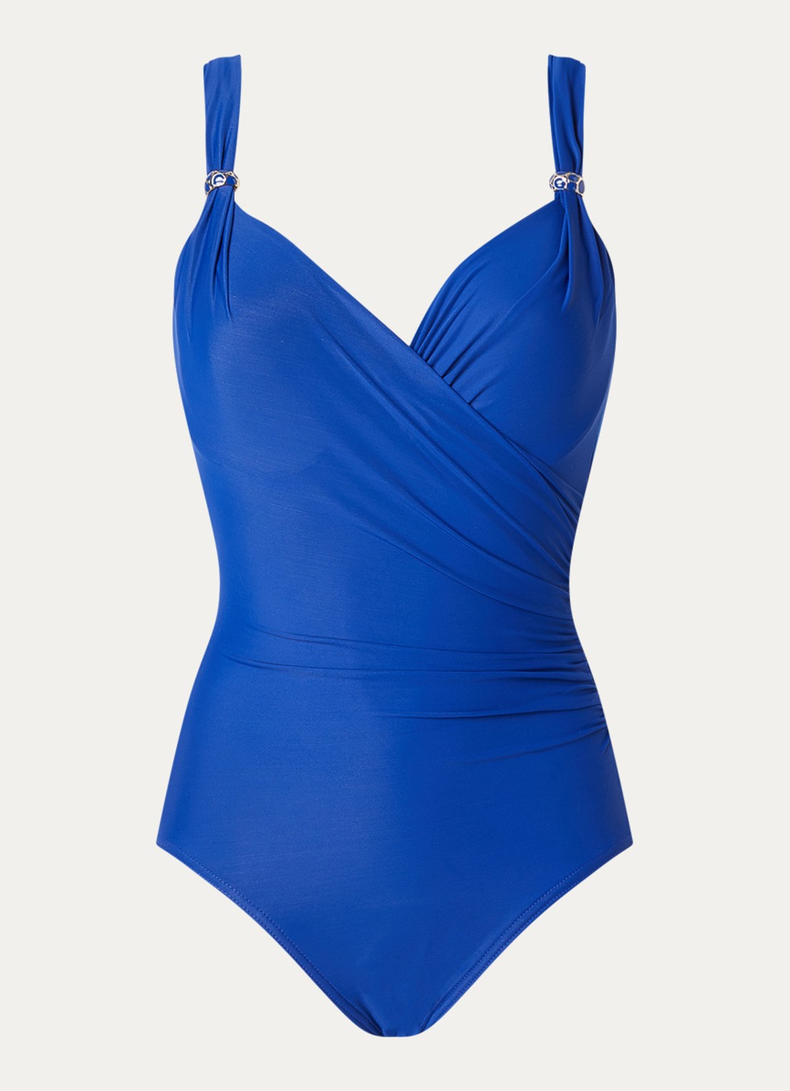 Miraclesuit Siren corrigerend badpak - voorkant 4 blauw