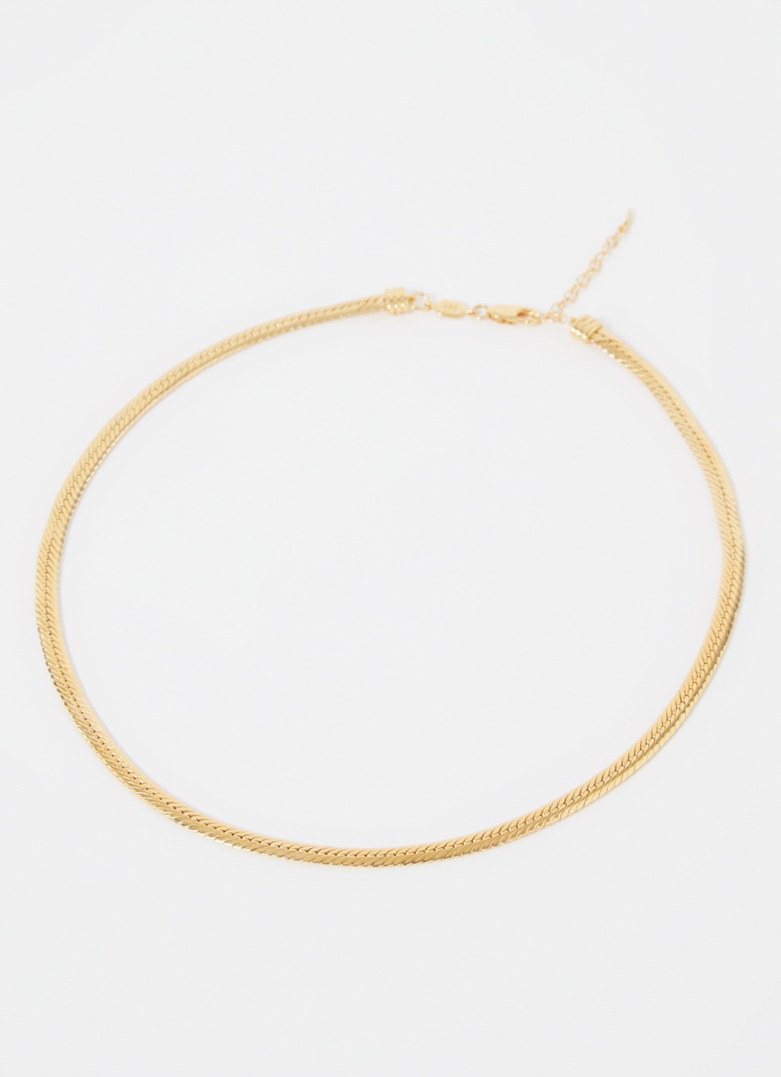 Missoma Camail ketting verguld - detail goud