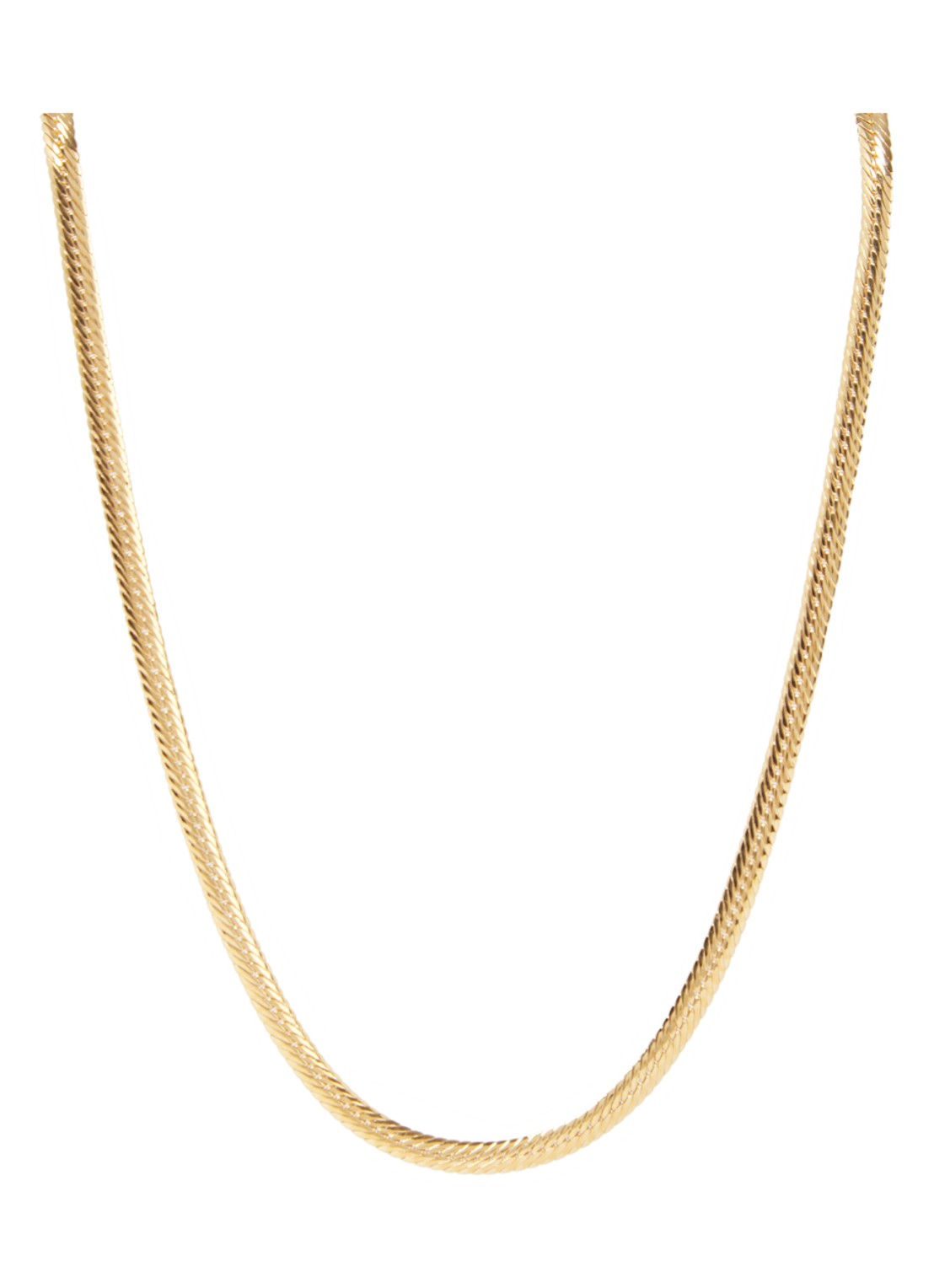 Missoma Camail ketting verguld - voorkant 4 goud
