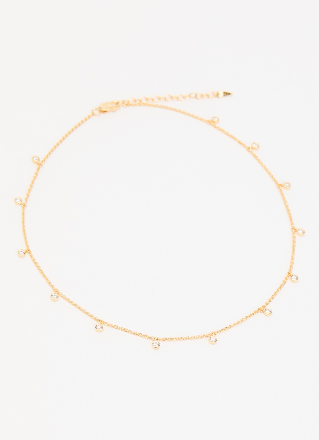 Missoma Interstellar Drop Choker choker verguld - detail 2 goud