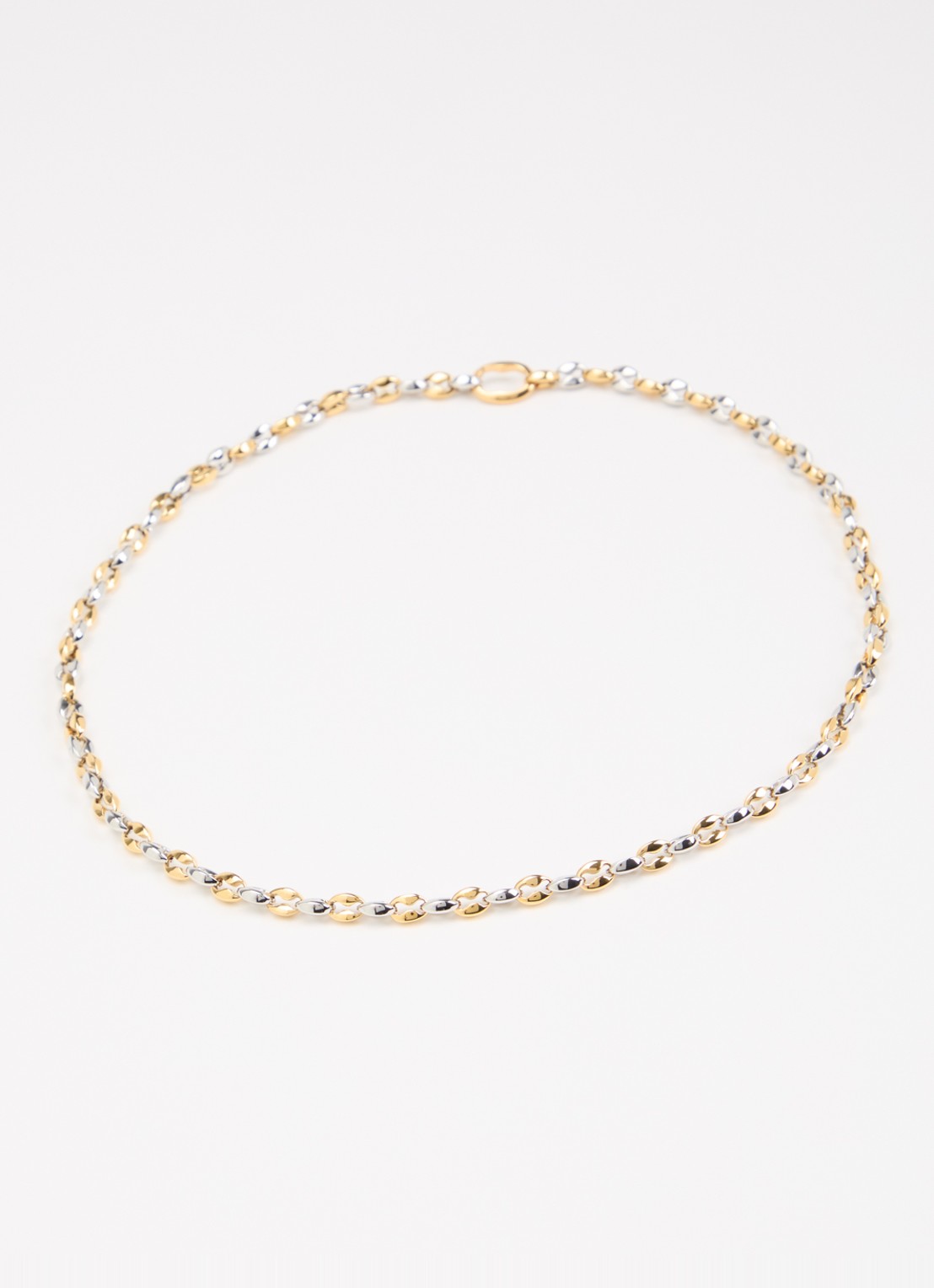 Missoma Mariner ketting verguld - detail goud