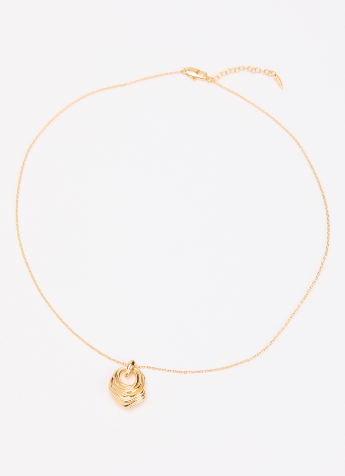 Missoma Markgong ketting verguld - detail 2 goud