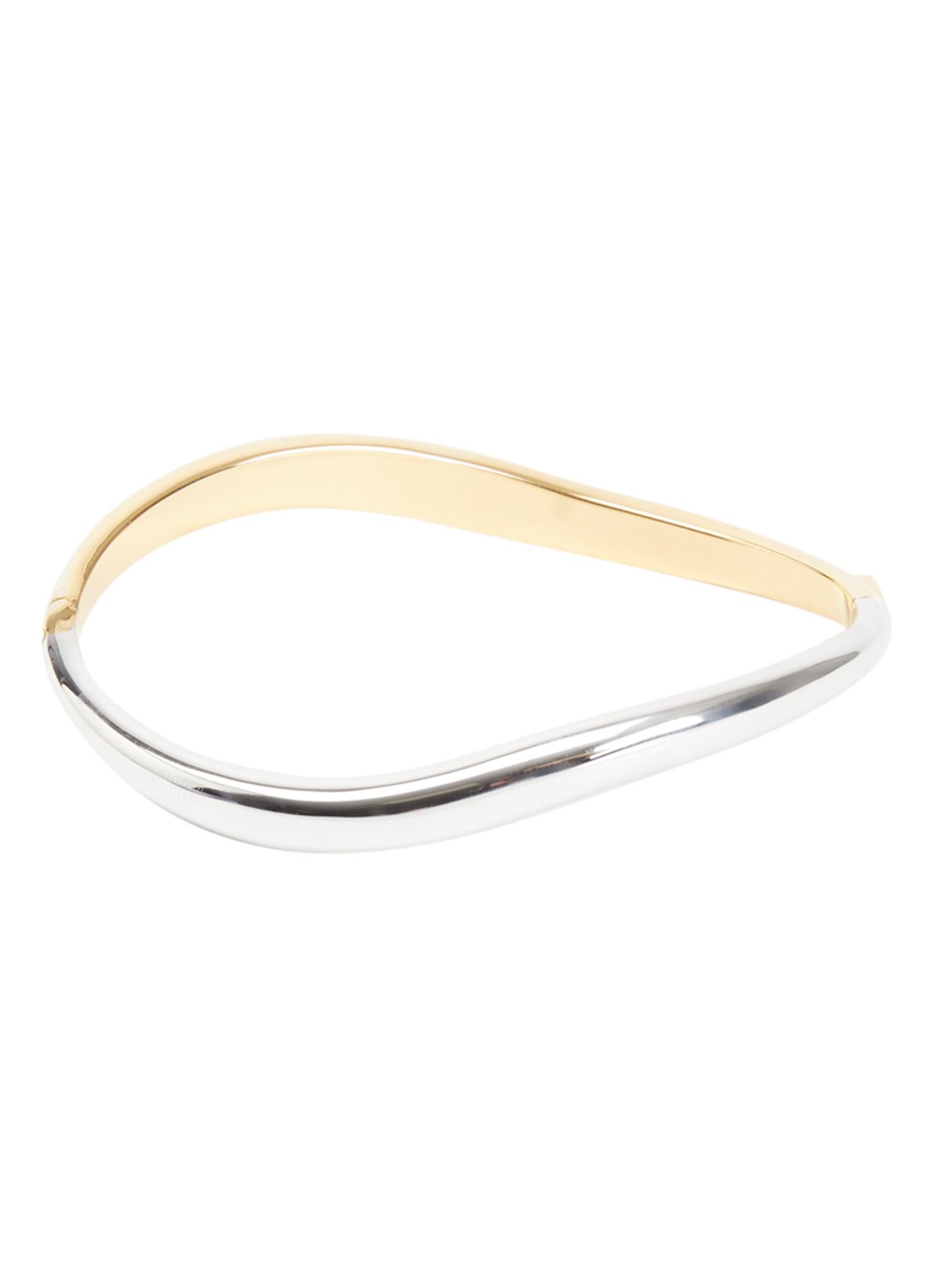 Missoma Savi bangle verguld - voorkant 3 goud