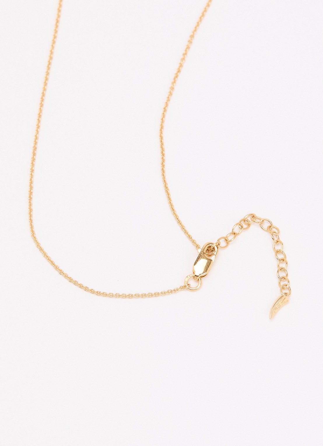 Missoma Square Pearl Baya ketting verguld - detail 4 goud