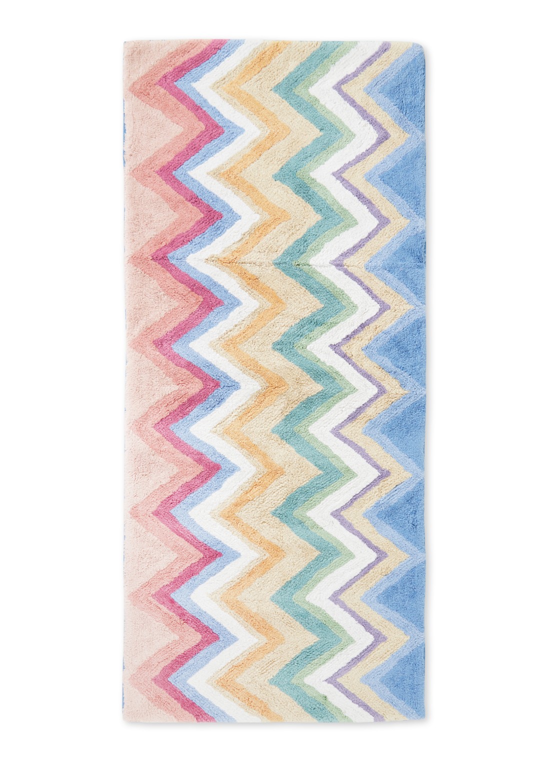 Missoni Amone badmat 70 x 160 cm - voorkant multicolor