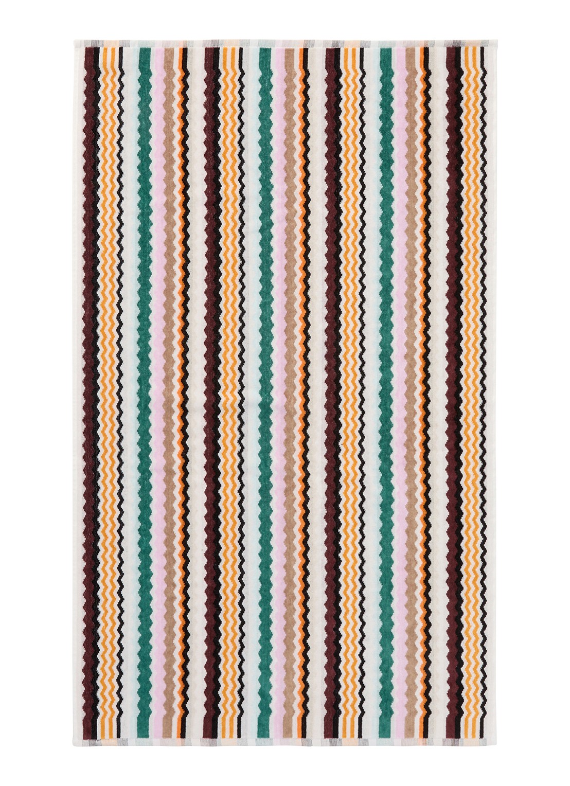 Missoni Aura badhanddoek - 70 x 115 cm - voorkant 2 geel