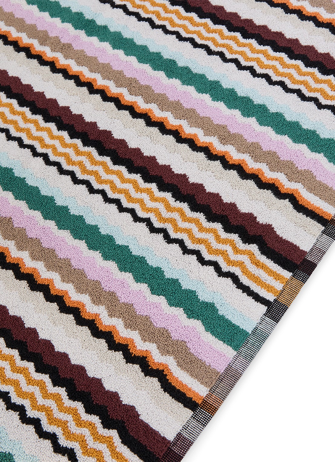 Missoni Aura badmat - 1000 gr/m2 - 90 x 60 cm - voorkant beige