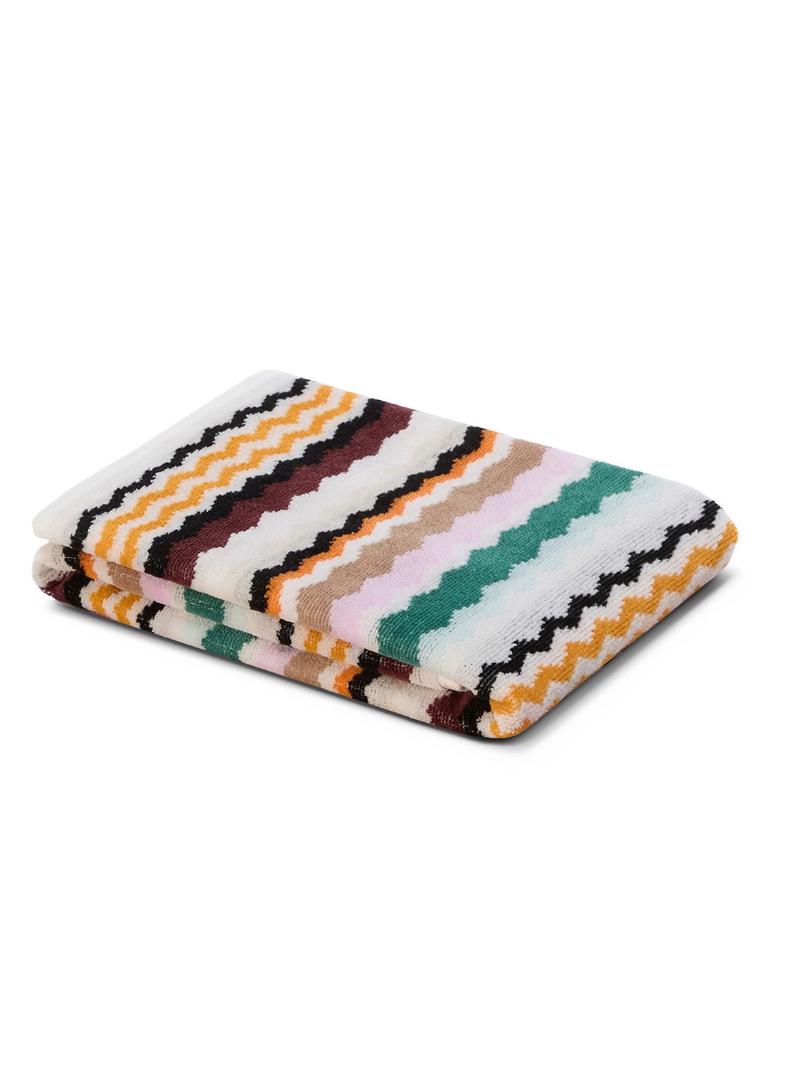 Missoni Aura gastendoek - 70 x 40 cm - voorkant beige