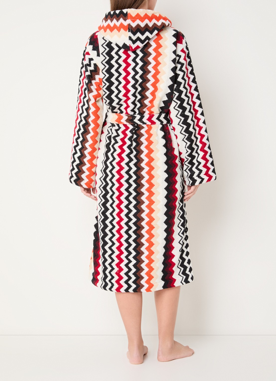 Missoni Badjas van katoen - unisex - achterkant 2 multicolor