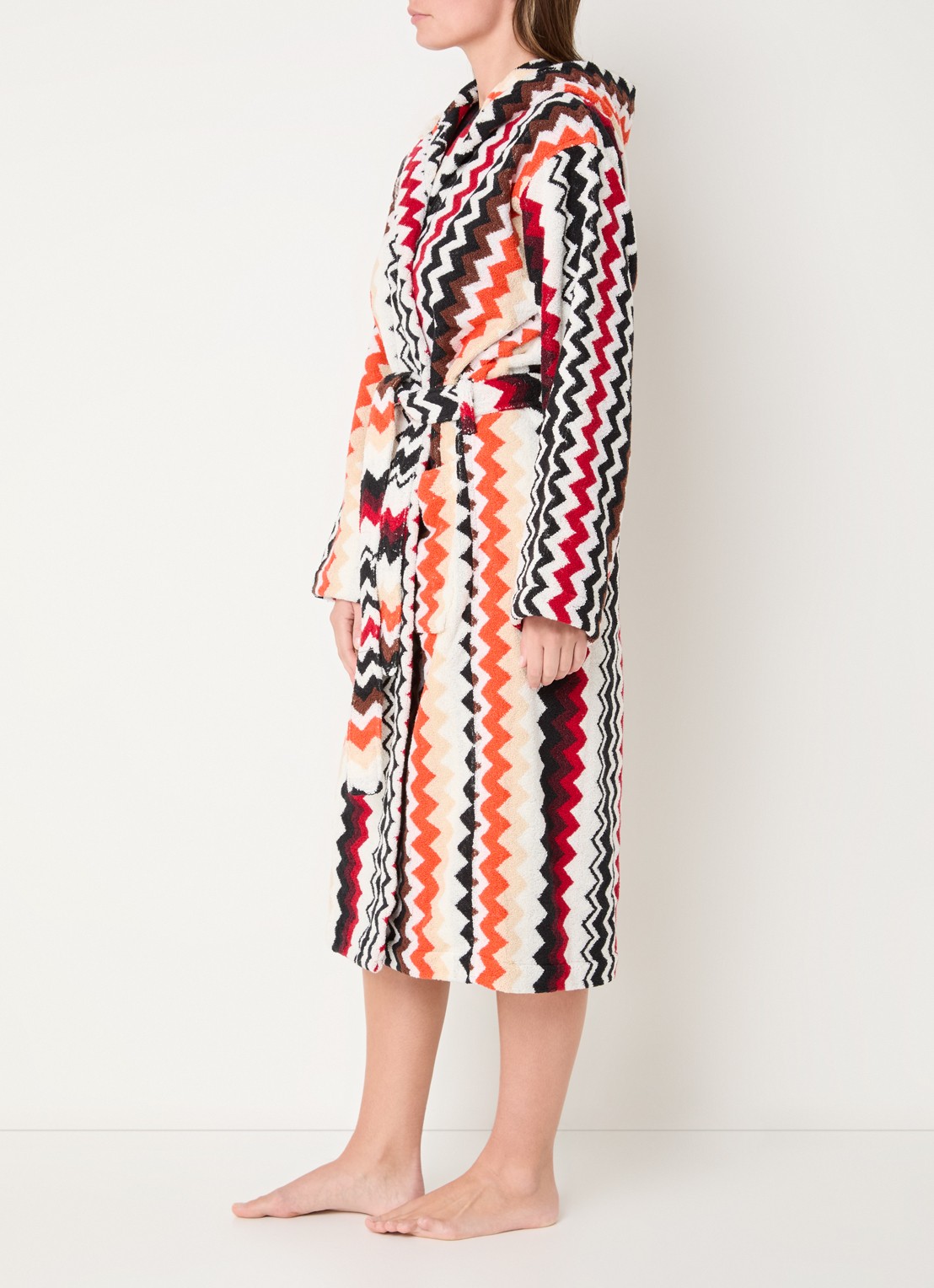 Missoni Badjas van katoen - unisex - voorkant 4 multicolor
