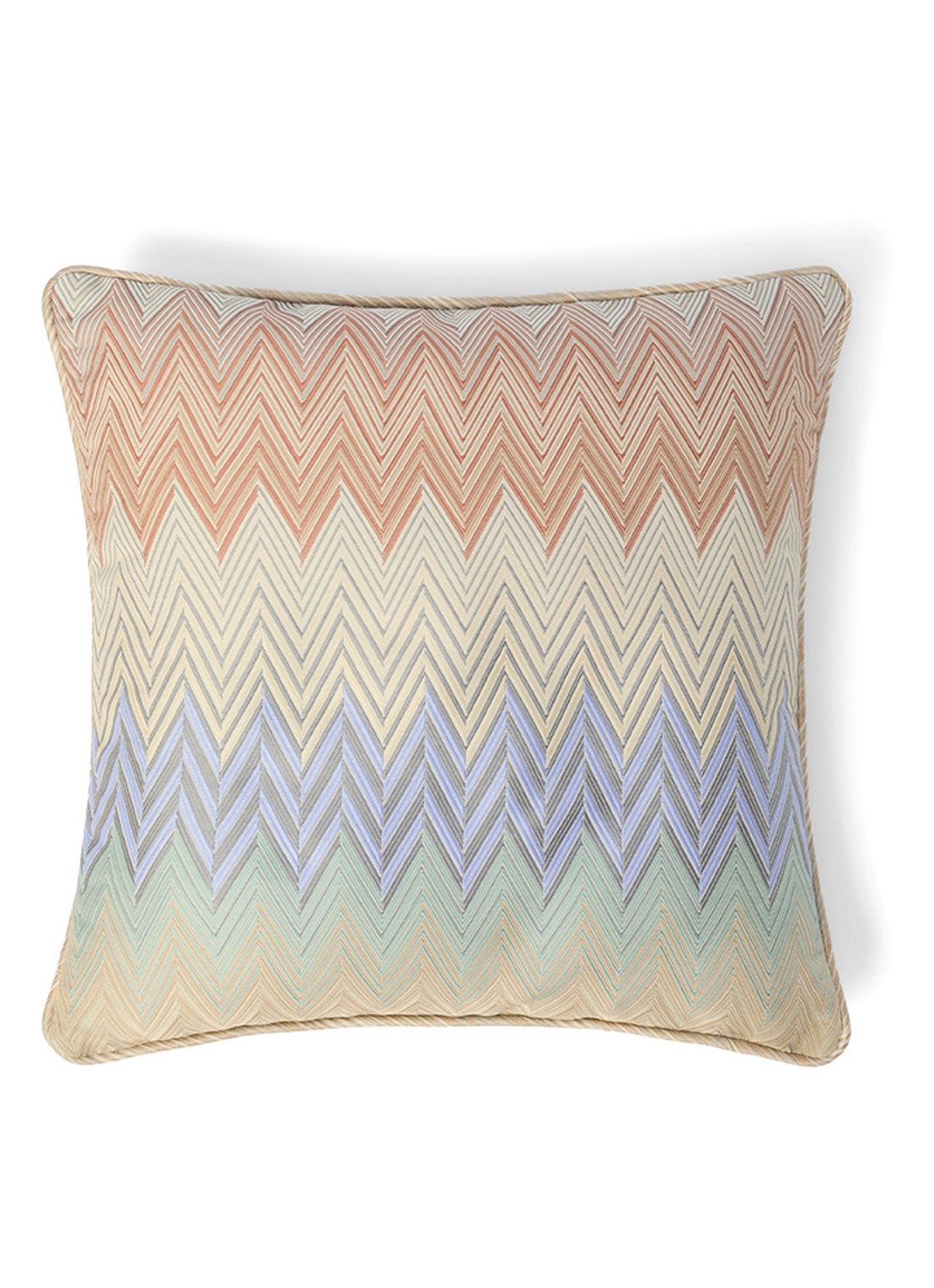 Missoni Bastia sierkussen 40 x 40 cm - voorkant beige