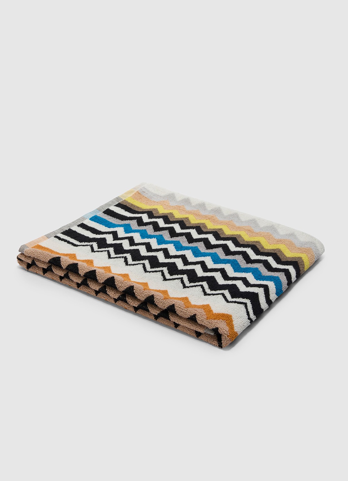 Missoni Best badhanddoek 70 x 115 cm - voorkant zwart