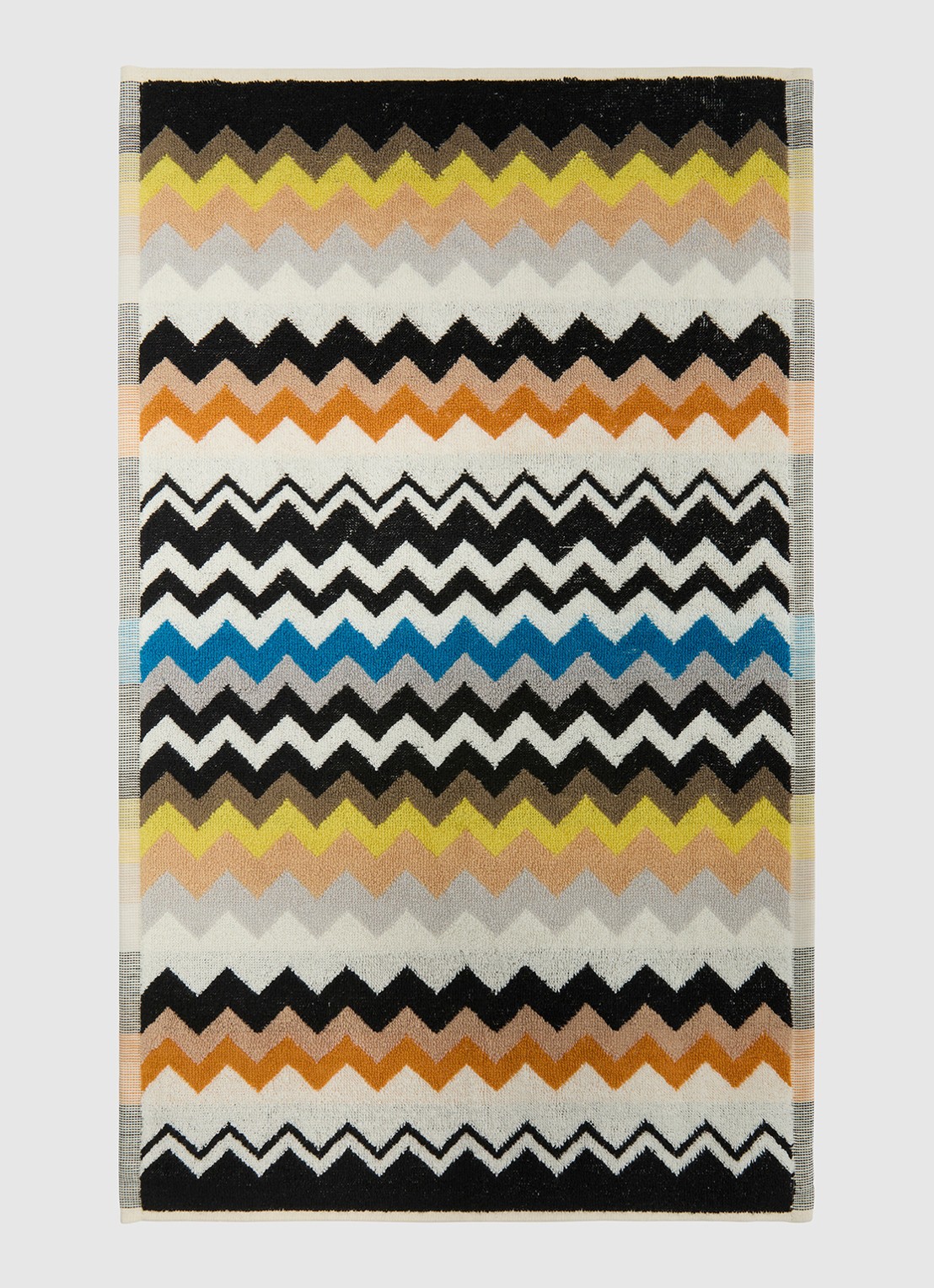 Missoni Best gastendoek 70 x 40 cm - voorkant 2 zwart