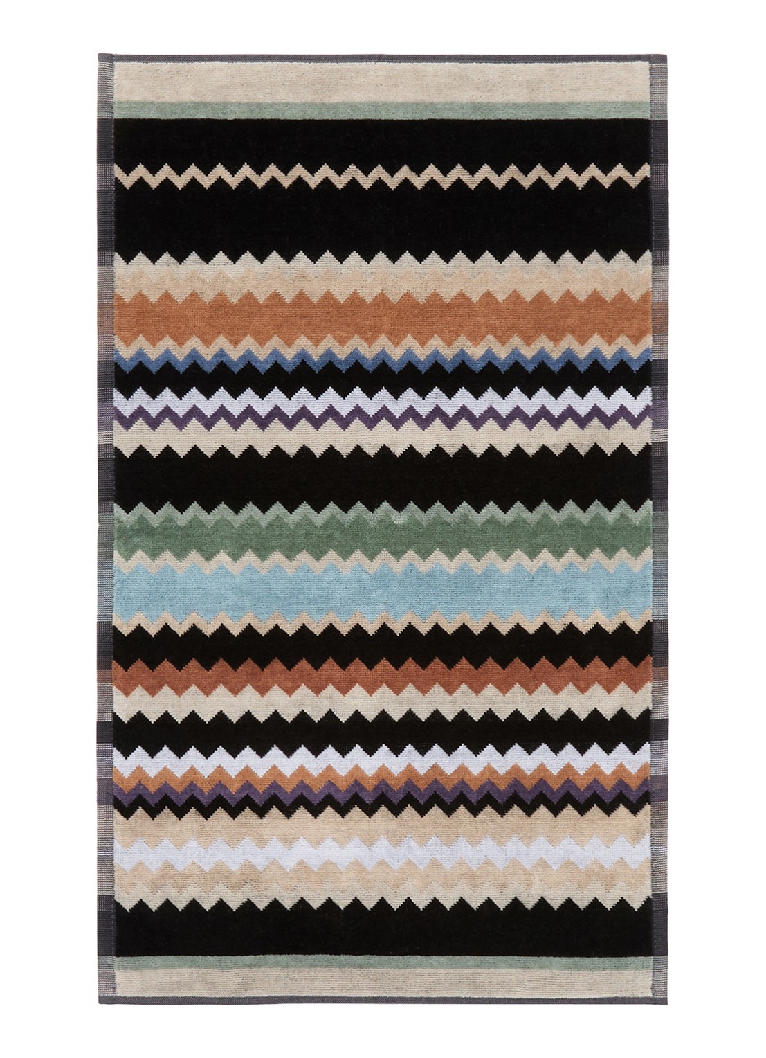 Missoni Curt gastendoek - 40 x 70 cm - voorkant 2 beige