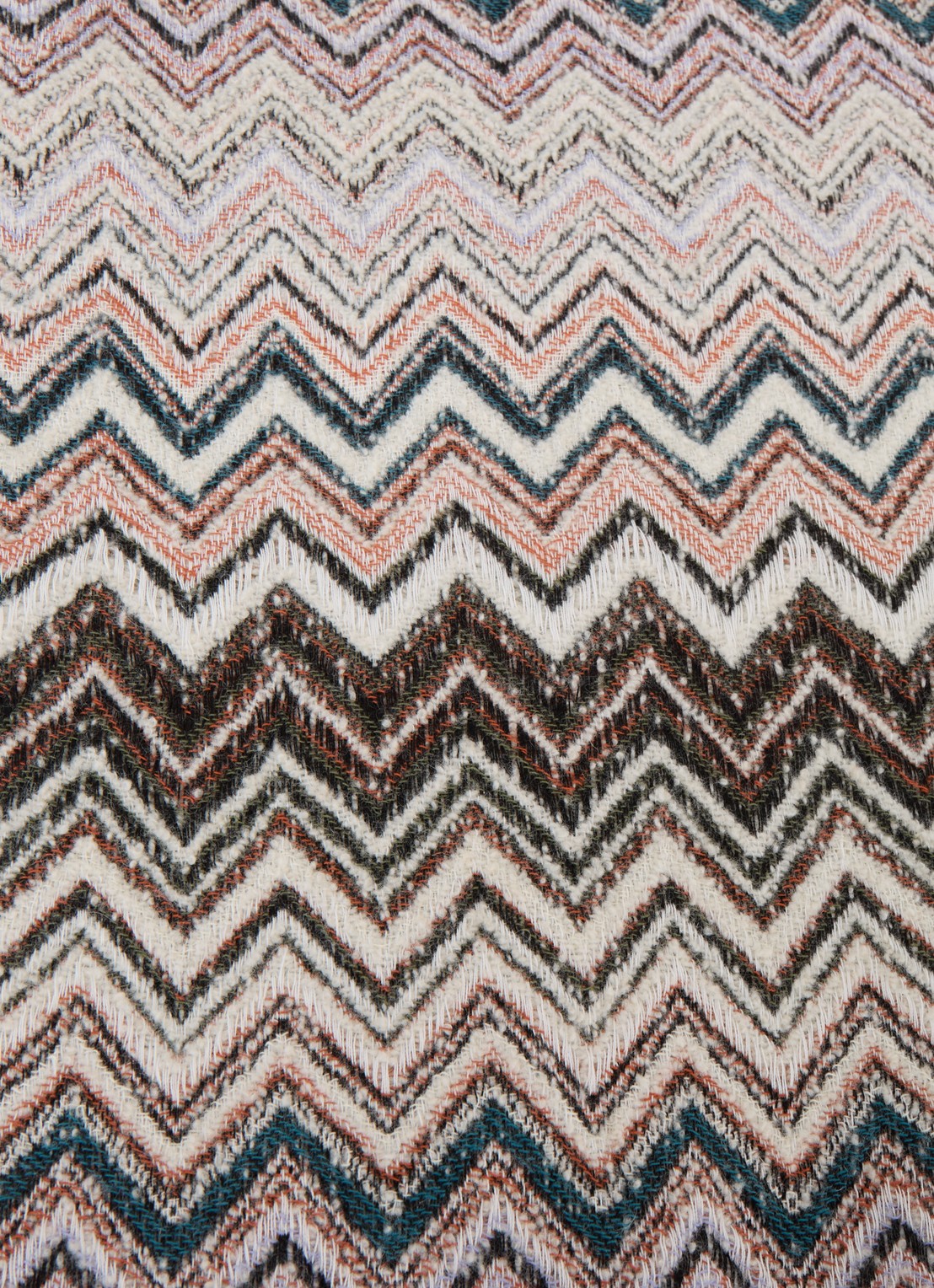 Missoni Forest plaid in wolblend 130 x 195 cm - detail multicolor