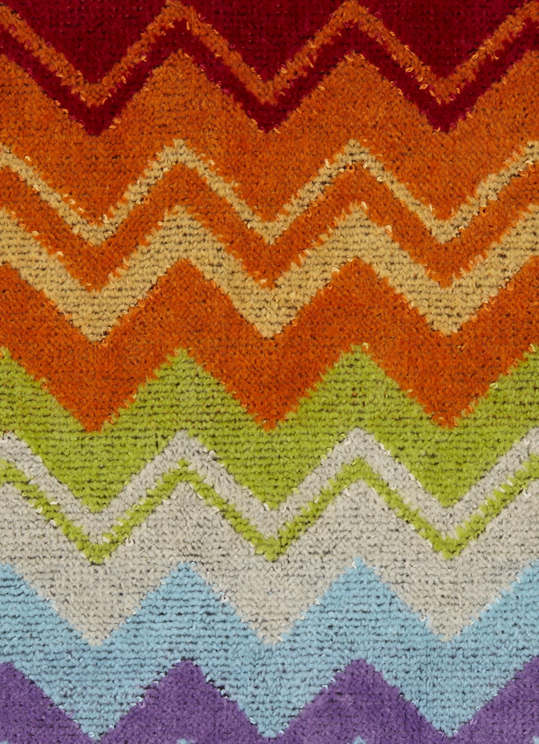 Missoni Giacomo badhanddoek - 430 gr/m2 - 70 x 115 cm - detail multicolor