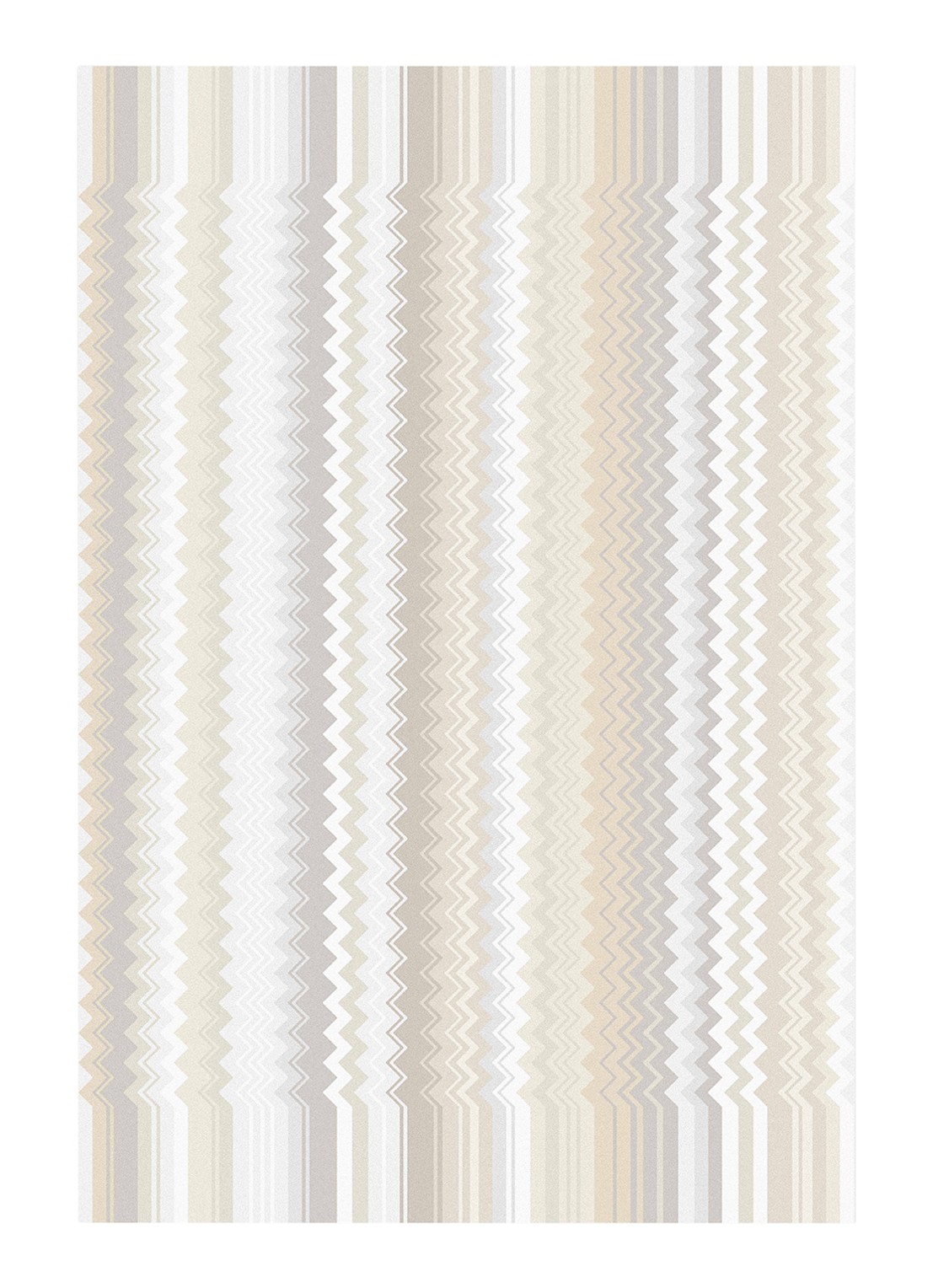 Missoni Giacomo badlaken - 100 x 150 cm - voorkant beige