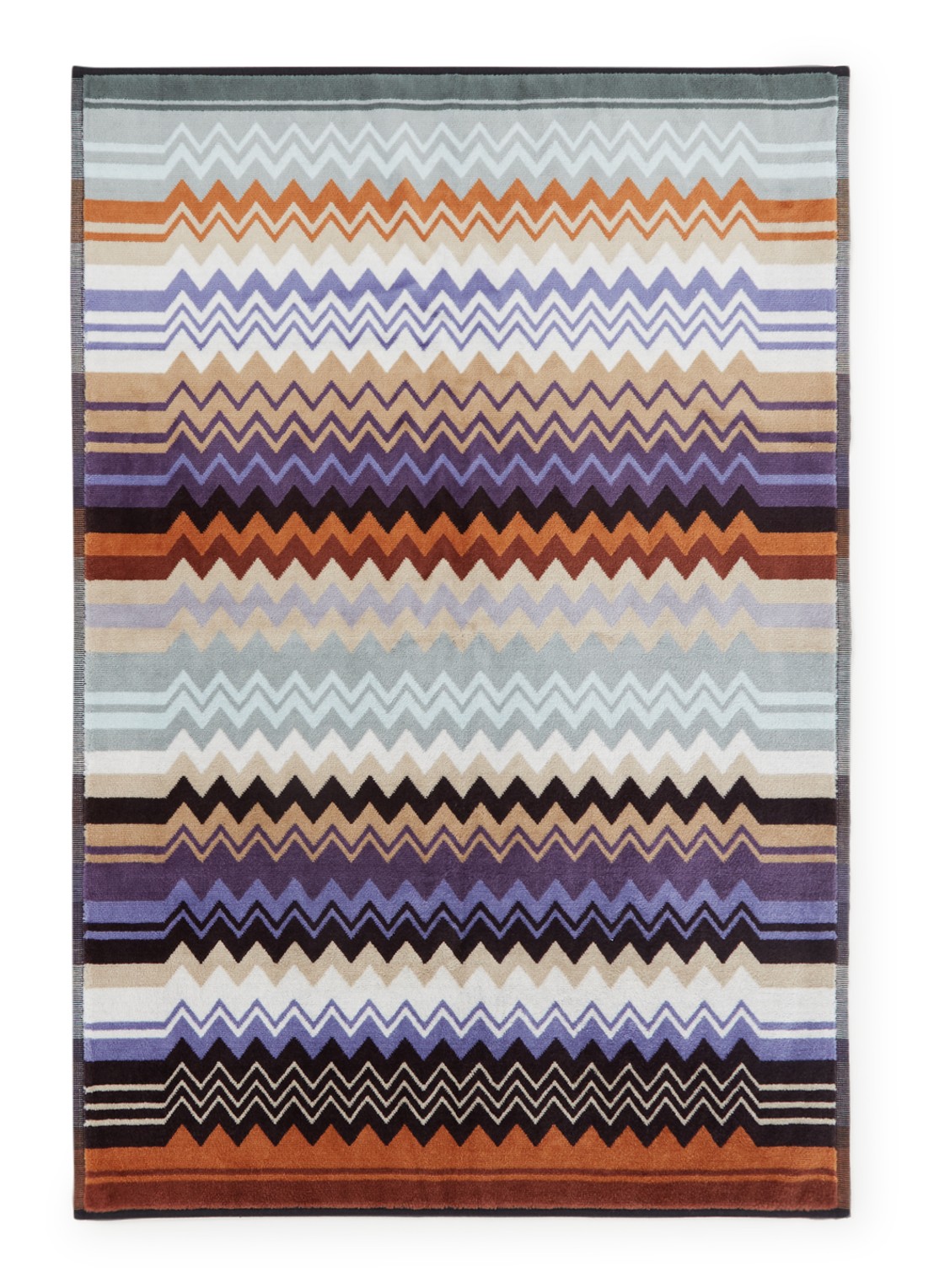 Missoni Giacomo badmat 60 x 90 cm - voorkant 2 paars