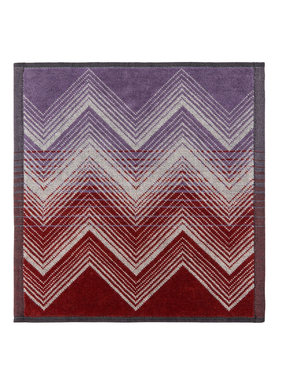 Missoni Marea gastendoek - 30 x 30 cm set van 6 in geschenkverpakking - detail 3 bruin
