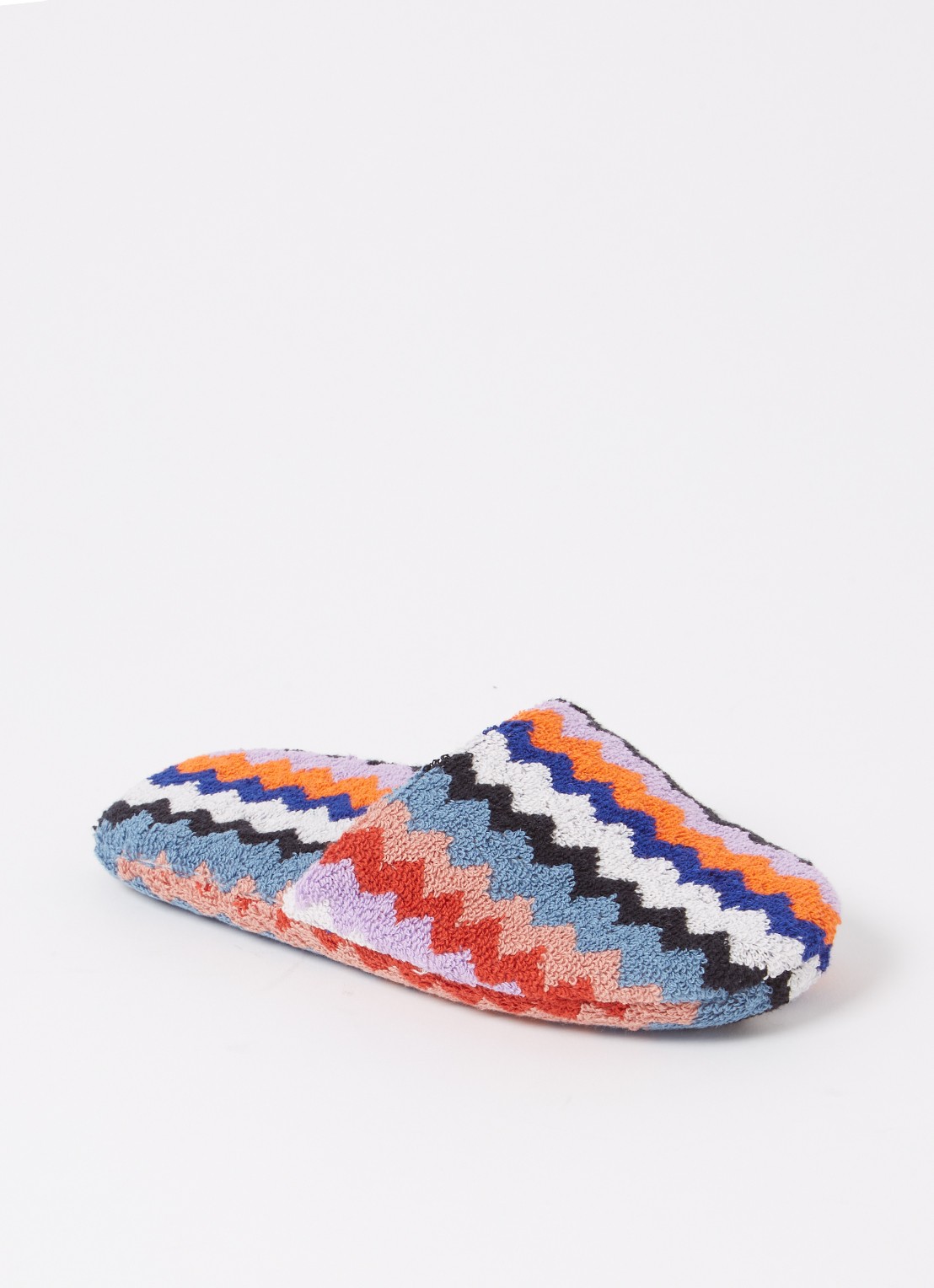 Missoni Pantoffel met grafische print - voorkant 3 multicolor