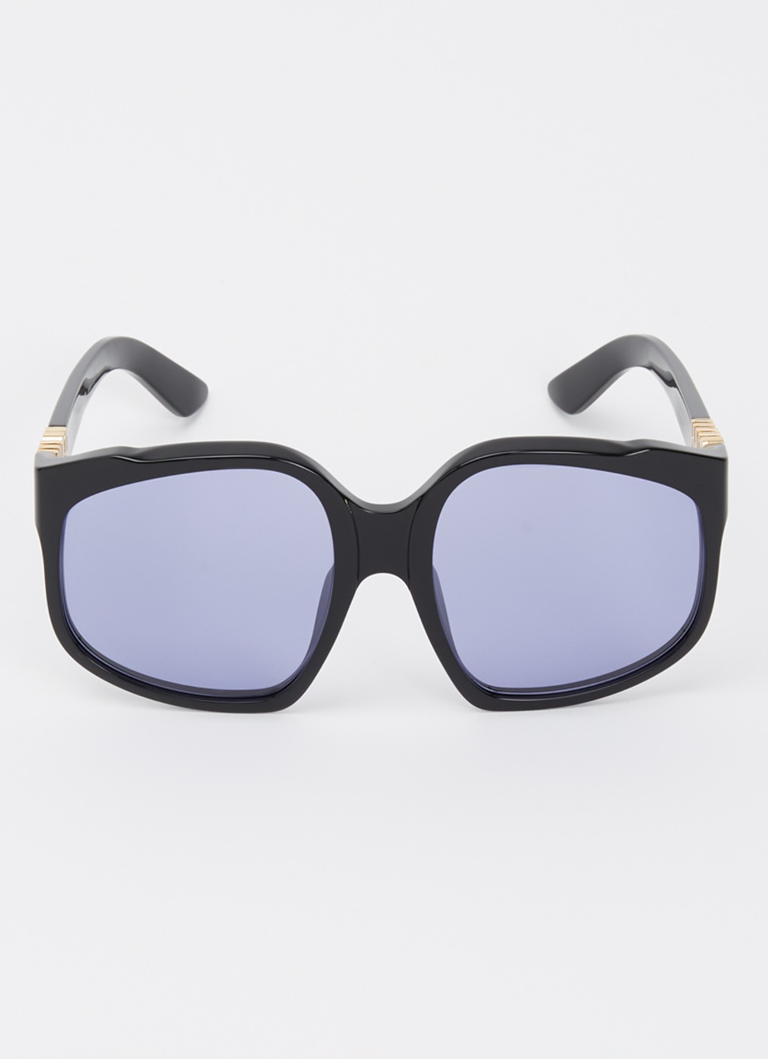 Miu Miu Butterfly zonnebril MU A07S - detail zwart