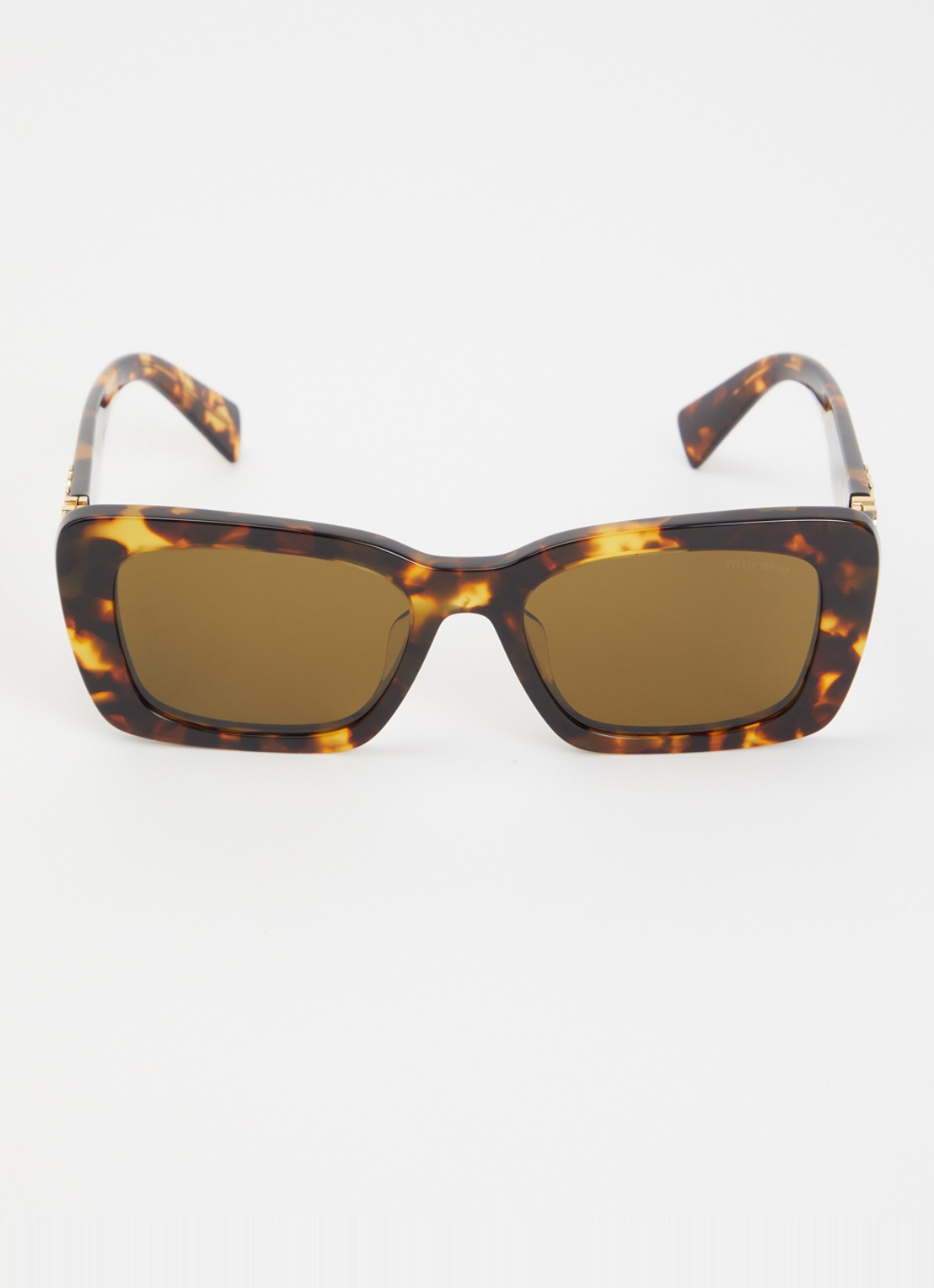 Miu Miu Cat eye zonnebril MU 07YS - detail 2 bruin
