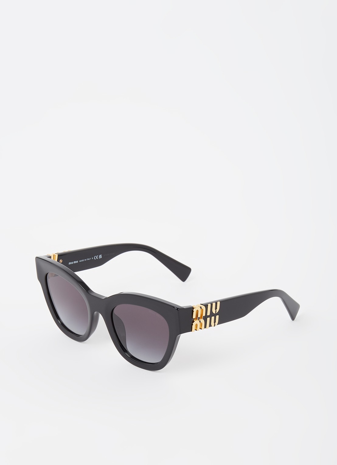 Miu Miu Miu Miu *MU 01YS  BLK SHN BLU - voorkant zwart