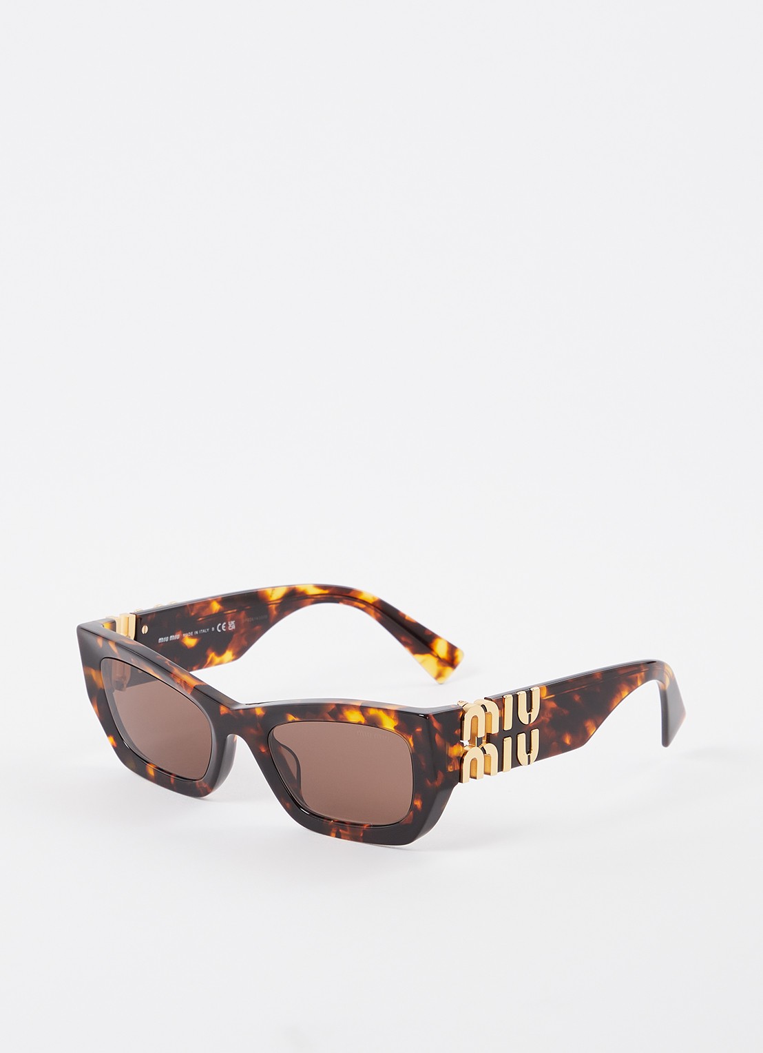 Miu Miu Miu Miu *MU 09WS  TRT SHN BRN - voorkant donkerbruin