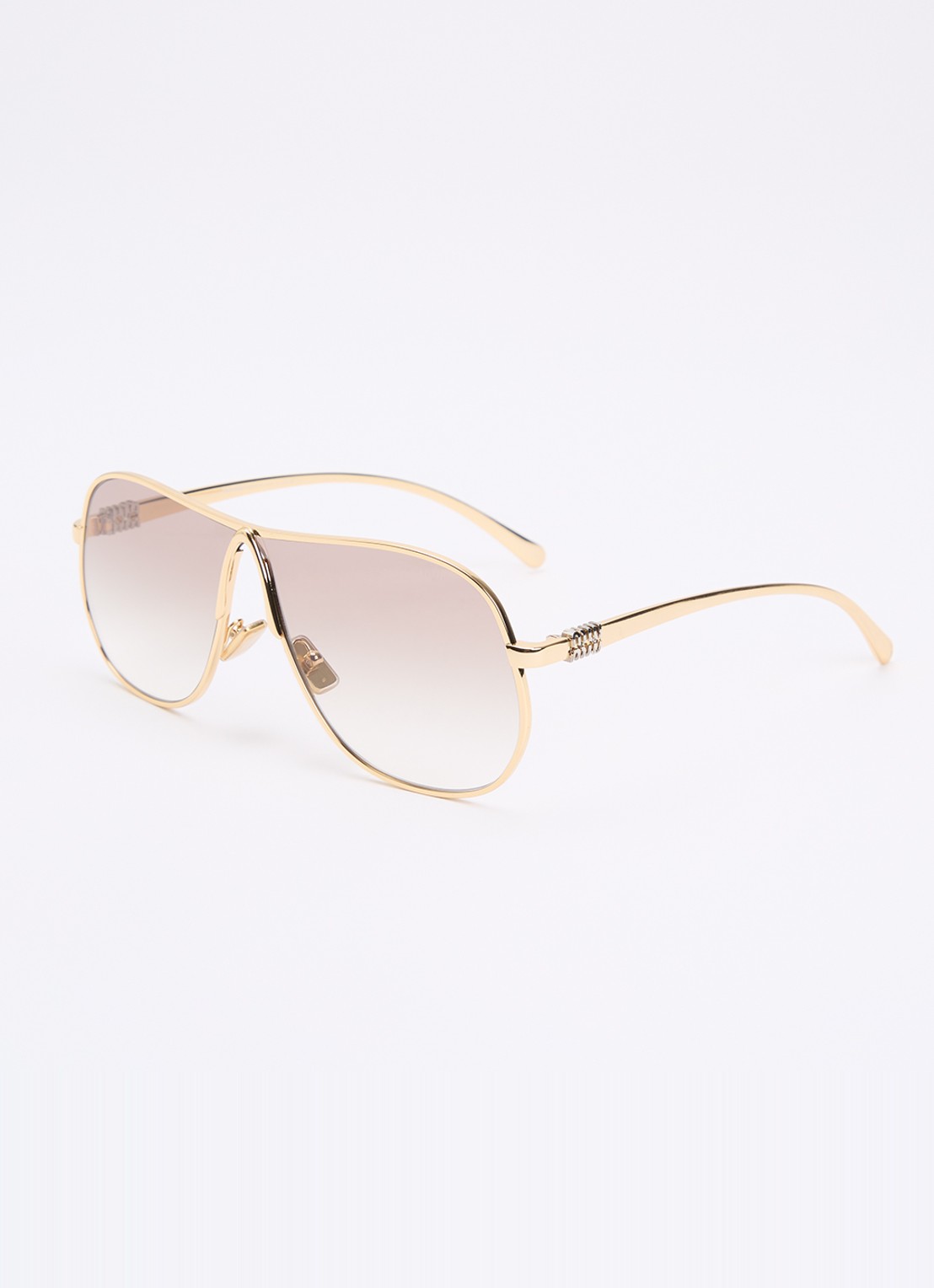 Miu Miu Piloten zonnebril DG4491 - voorkant 4 goud