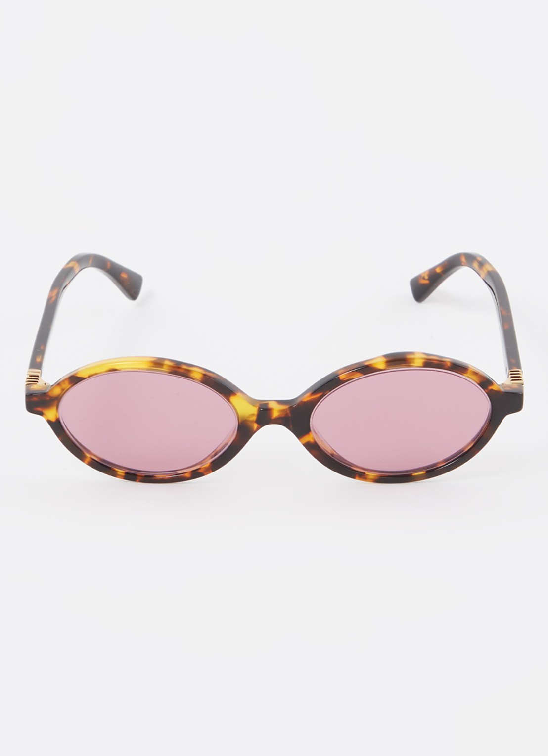 Miu Miu Retro zonnebril MU 04ZS - detail bruin