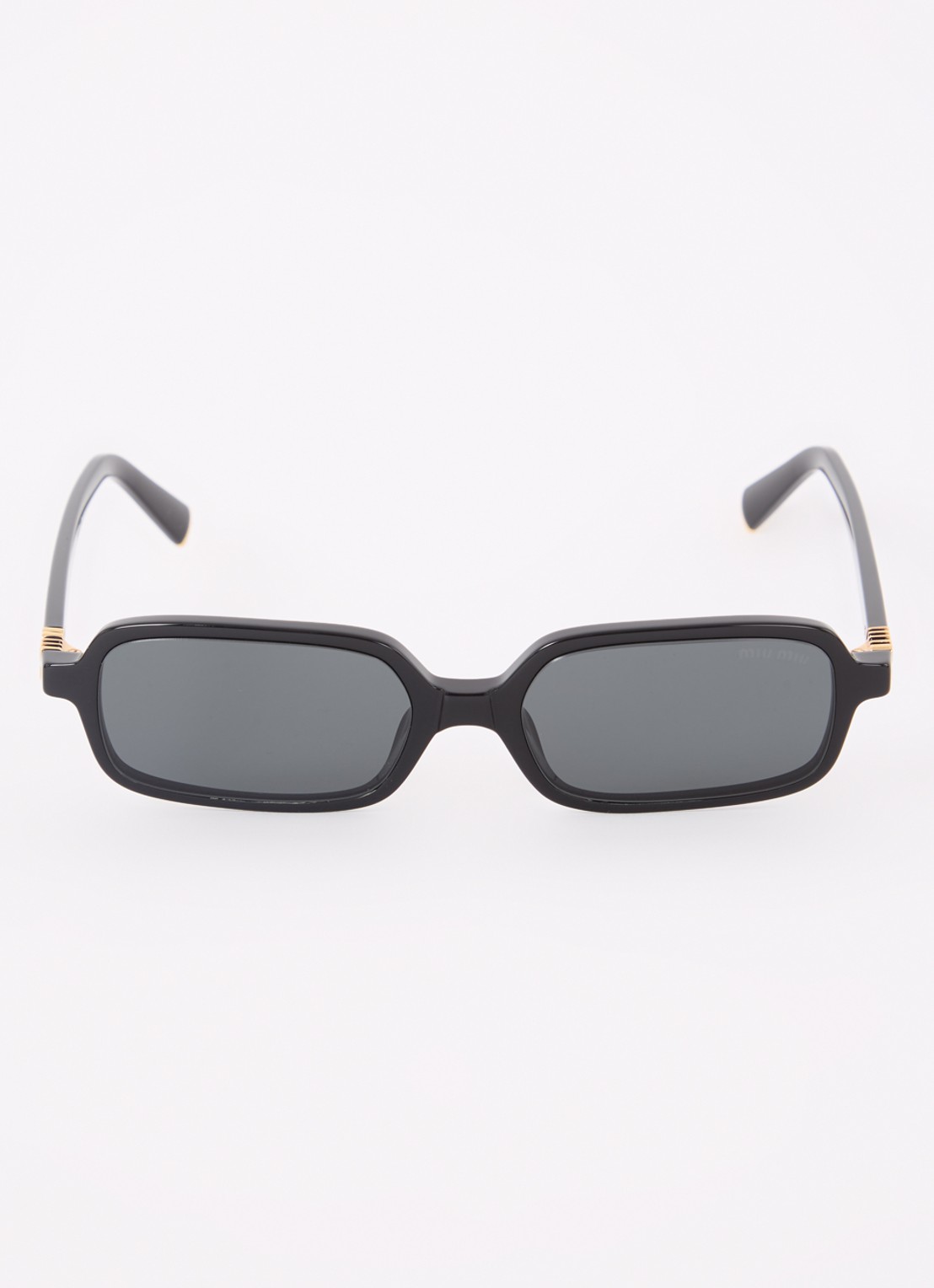 Miu Miu Retro zonnebril MU 11ZS - detail 3 zwart