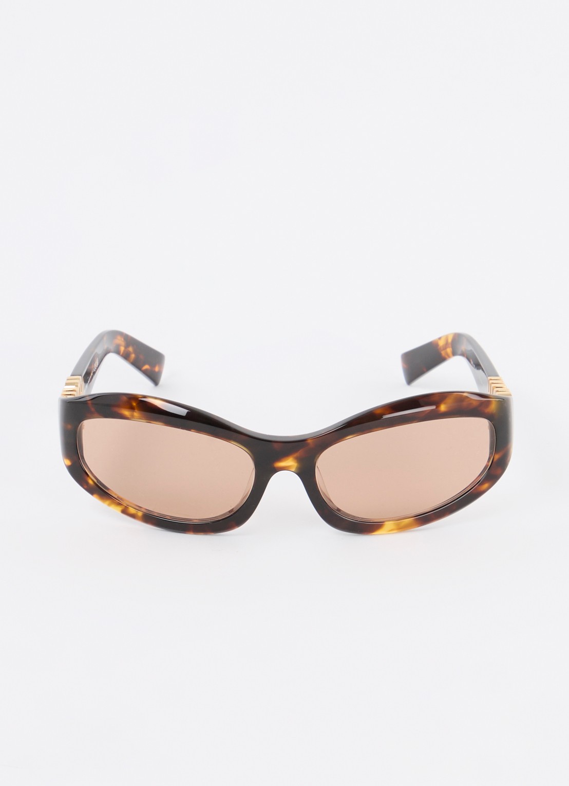 Miu Miu Retro zonnebril MU 14ZS - detail 2 donkerbruin