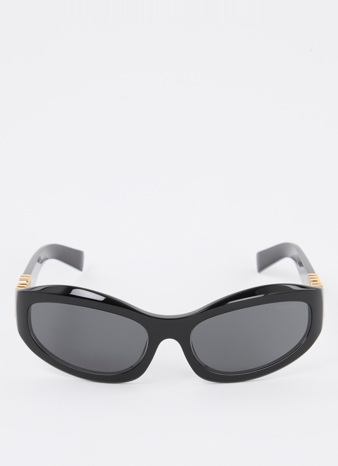 Miu Miu Retro zonnebril MU 14ZS - detail 2 zwart
