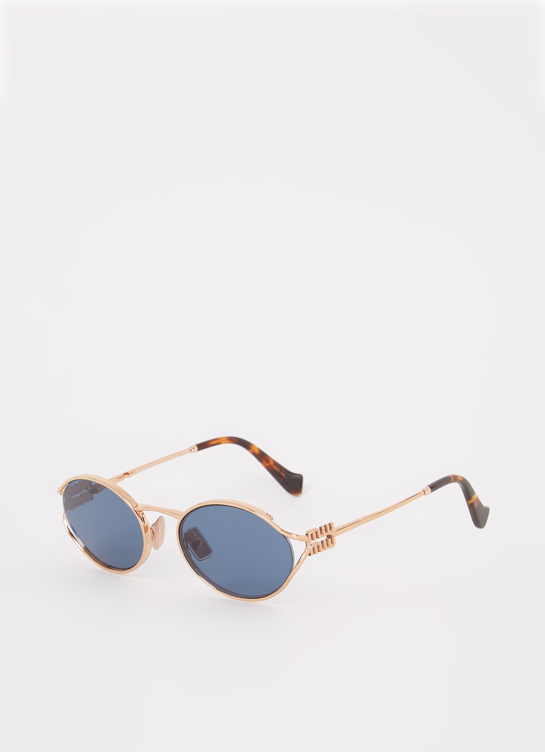 Miu Miu Retro zonnebril MU 52YS - voorkant roségoud