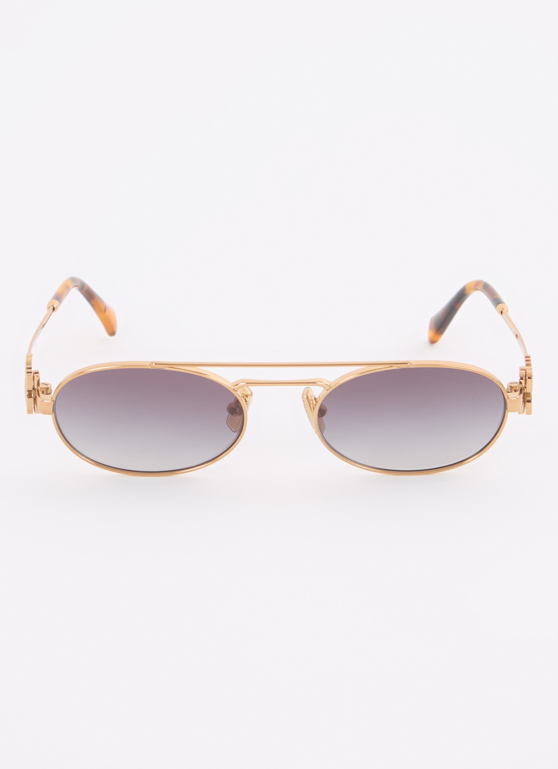 Miu Miu Retro zonnebril MU 54ZS - detail 3 goud