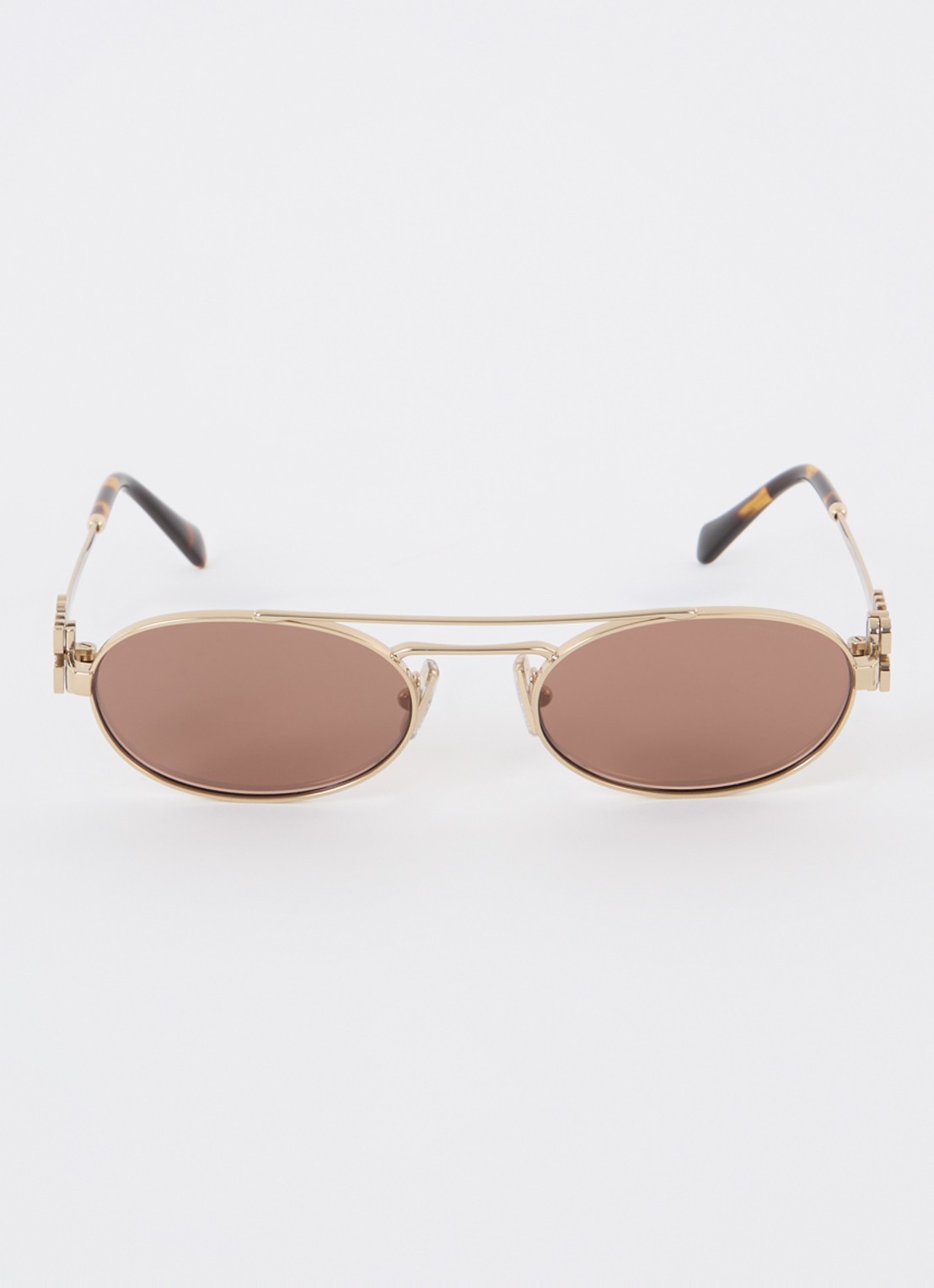 Miu Miu Retro zonnebril MU 54ZS - detail goud