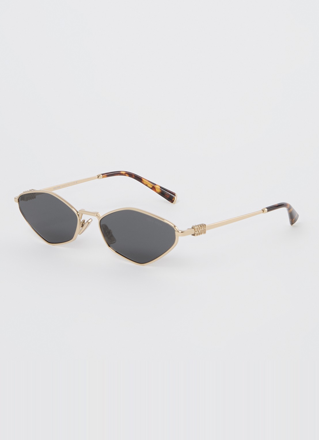Miu Miu Retro zonnebril MU 56ZS - voorkant 4 goud