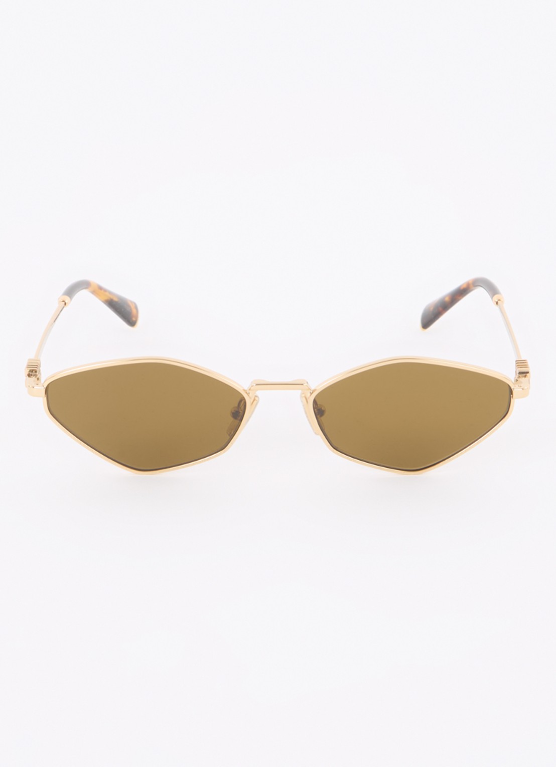 Miu Miu Retro zonnebril MU 56ZS - detail goud