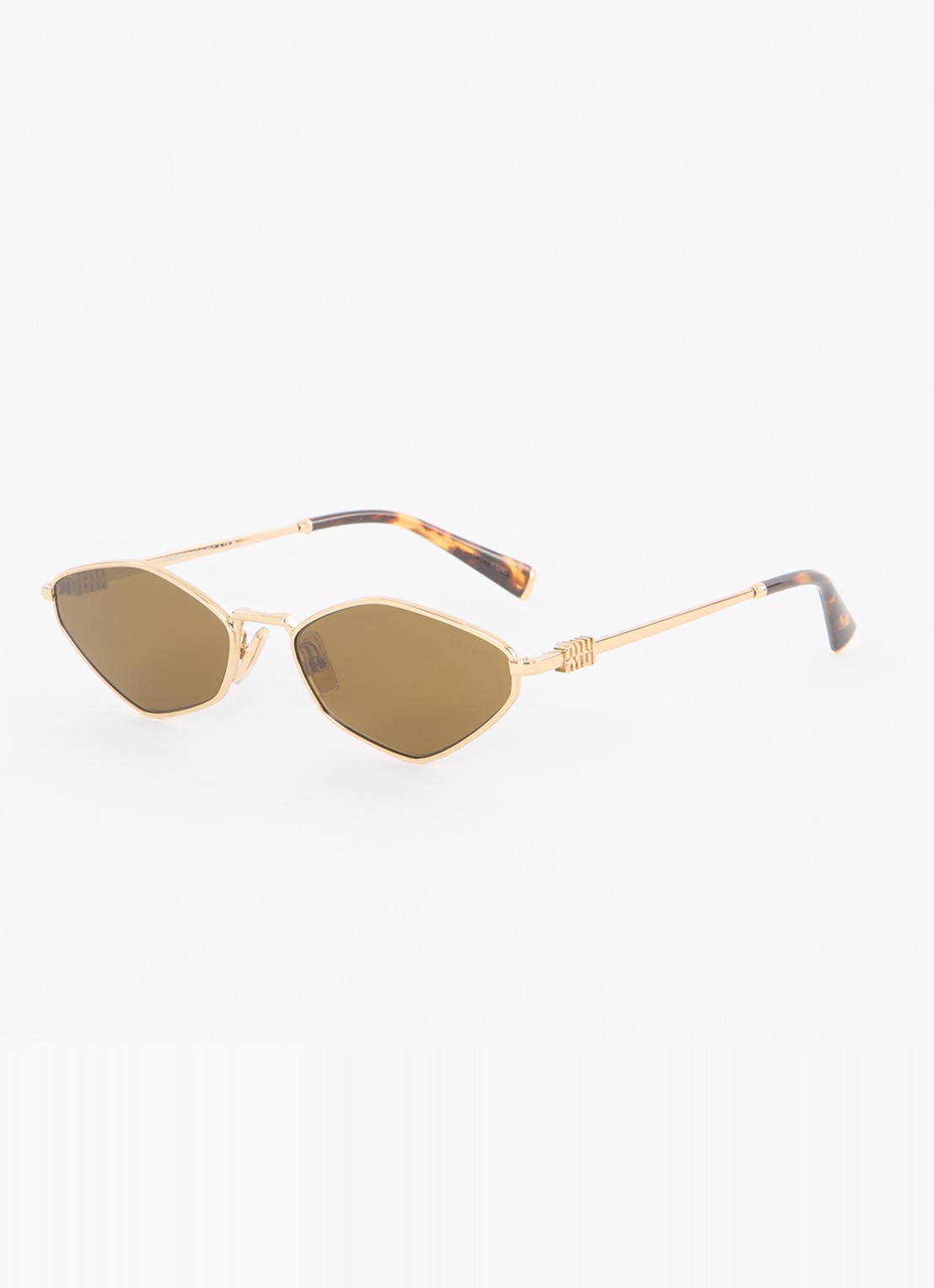 Miu Miu Retro zonnebril MU 56ZS - voorkant 4 goud