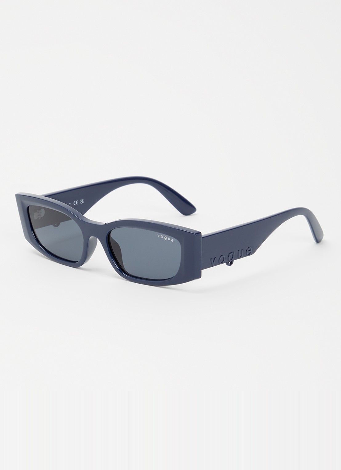 Miu Miu Retro zonnebril MU A06S - voorkant donkerblauw