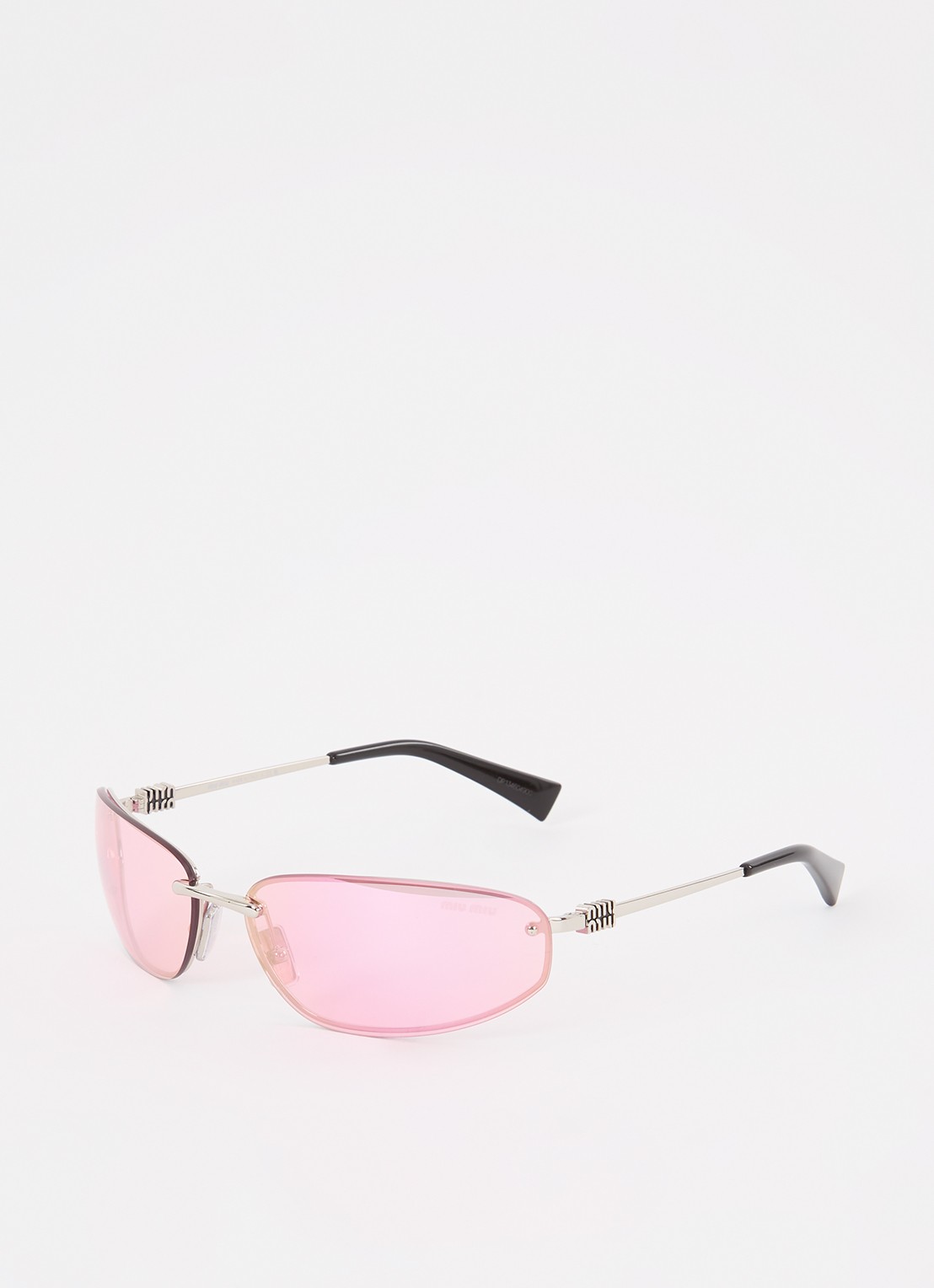 Miu Miu Retro zonnebril MU A50S   - detail zilver