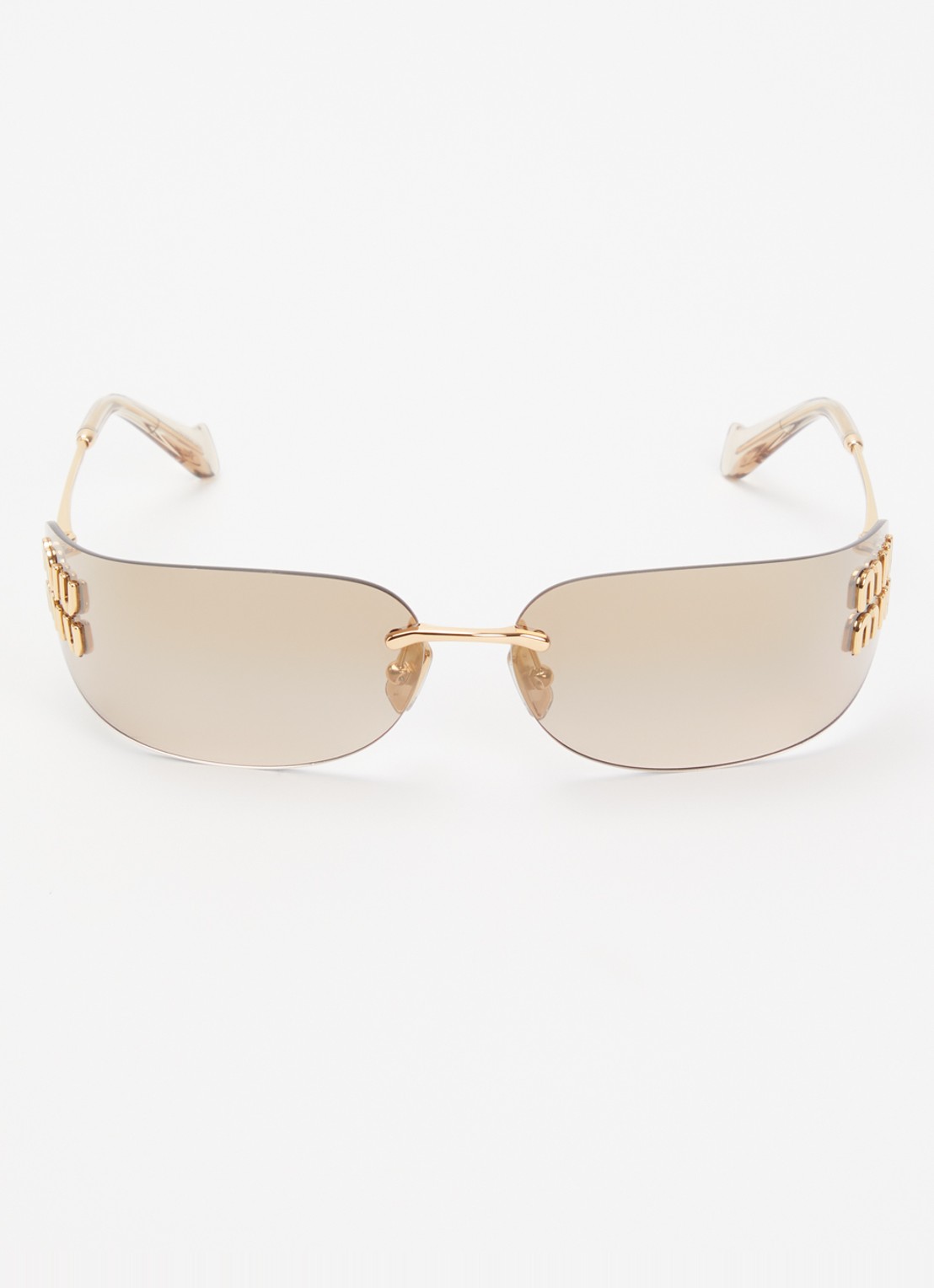 Miu Miu Retro zonnebril MU A51S - detail 2 goud